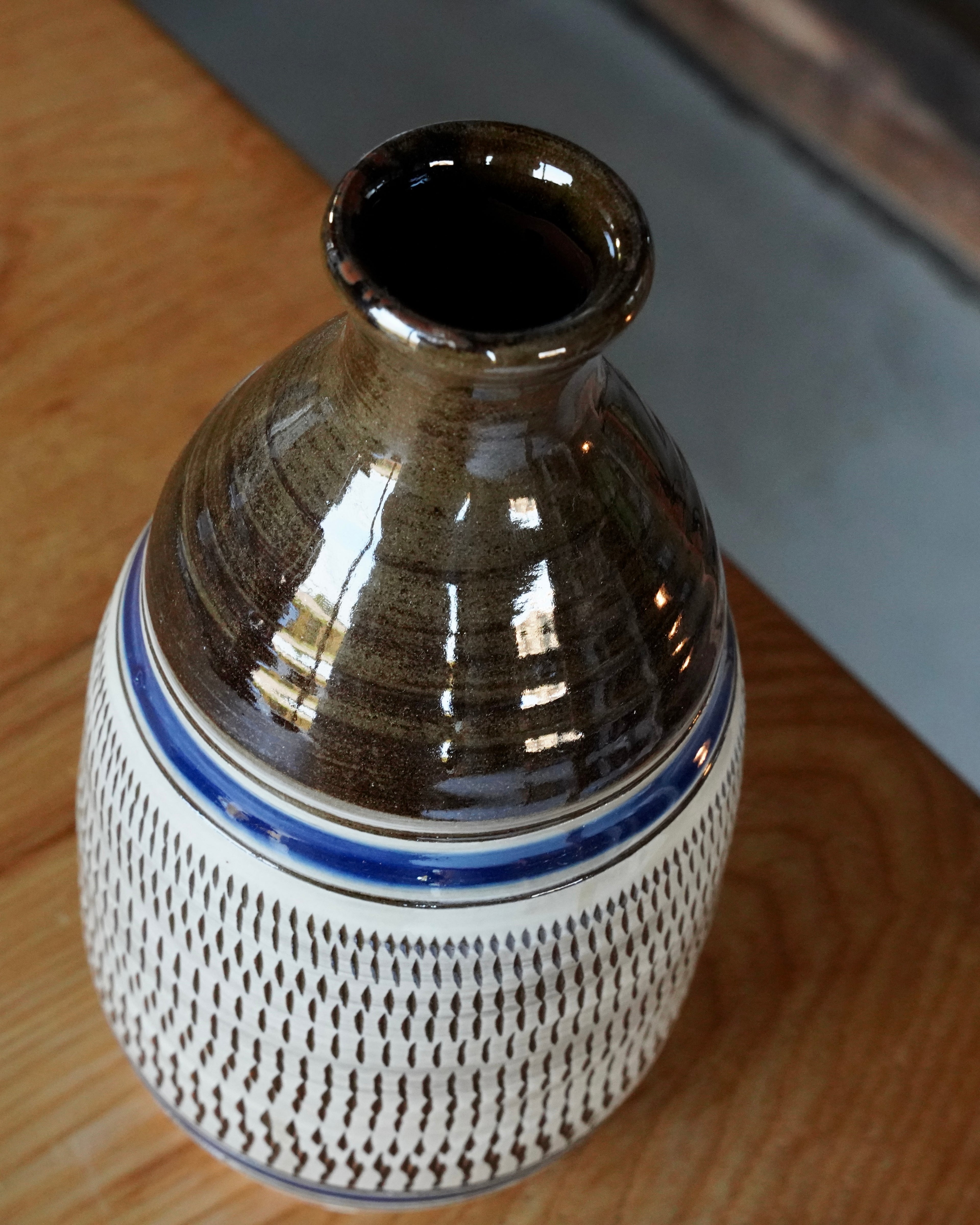 小石原焼 金丸窯 “éhn Edition”  / なす徳利