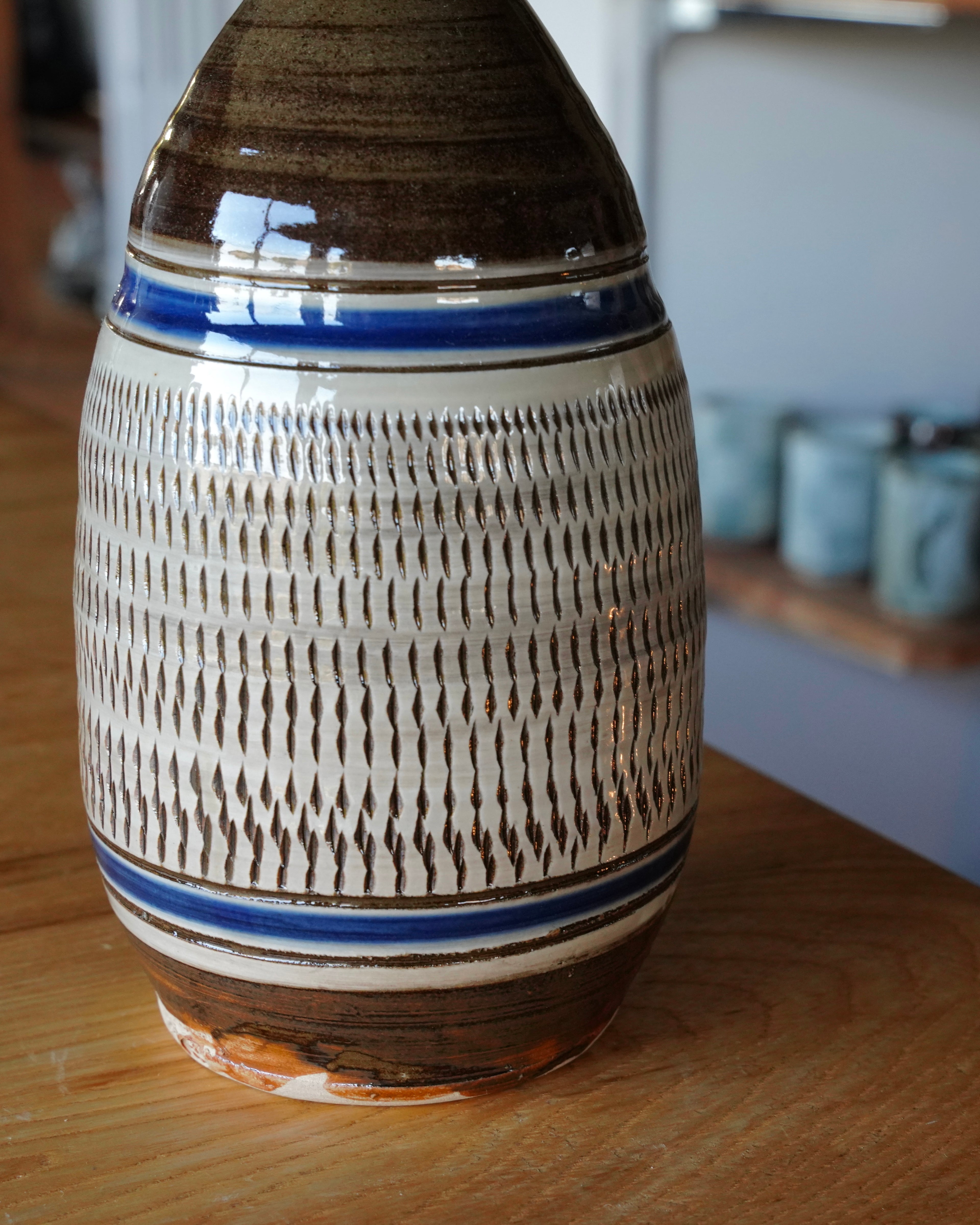 小石原焼 金丸窯 “éhn Edition”  / なす徳利