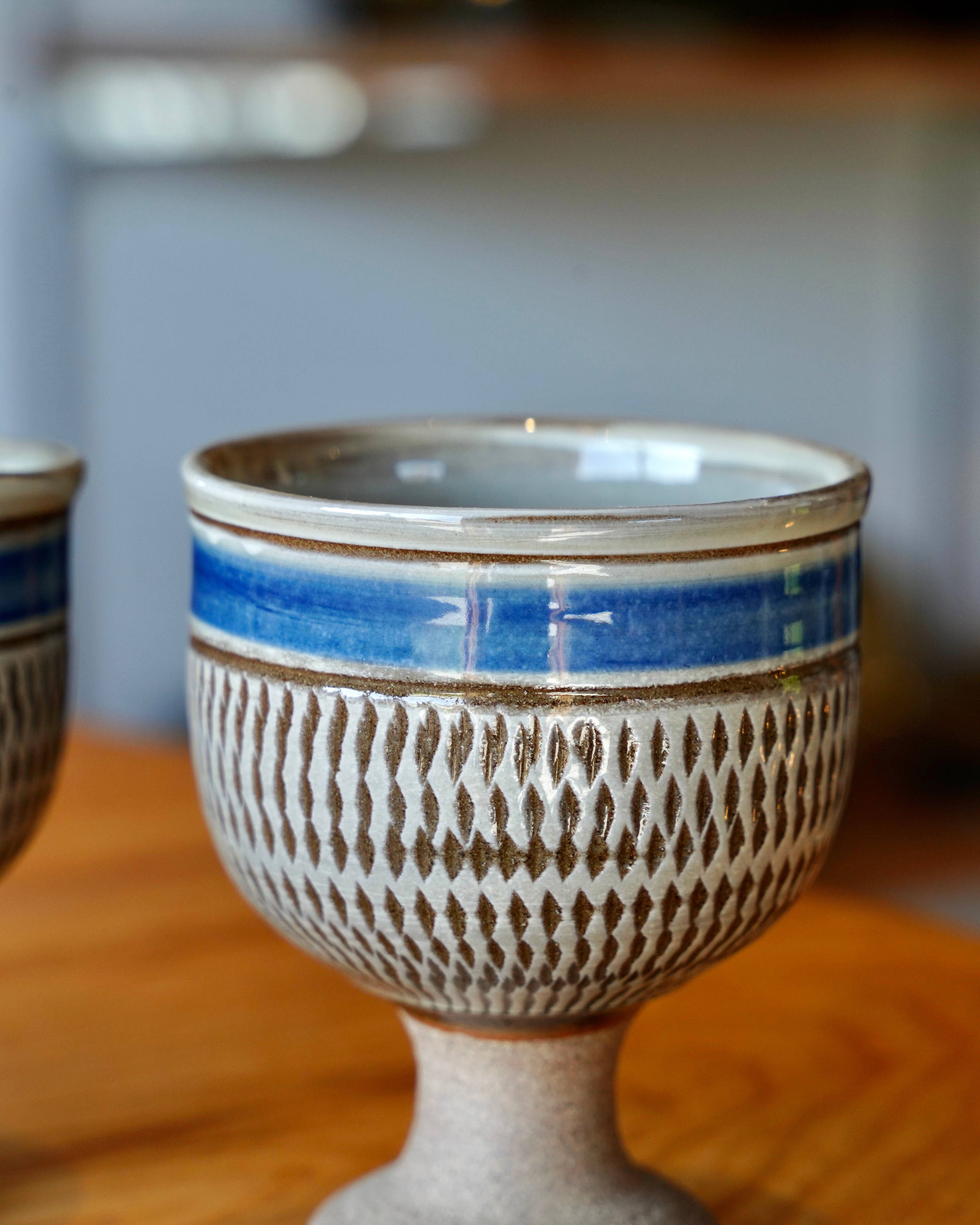 小石原焼 金丸窯 “éhn Edition” / ワイングラス