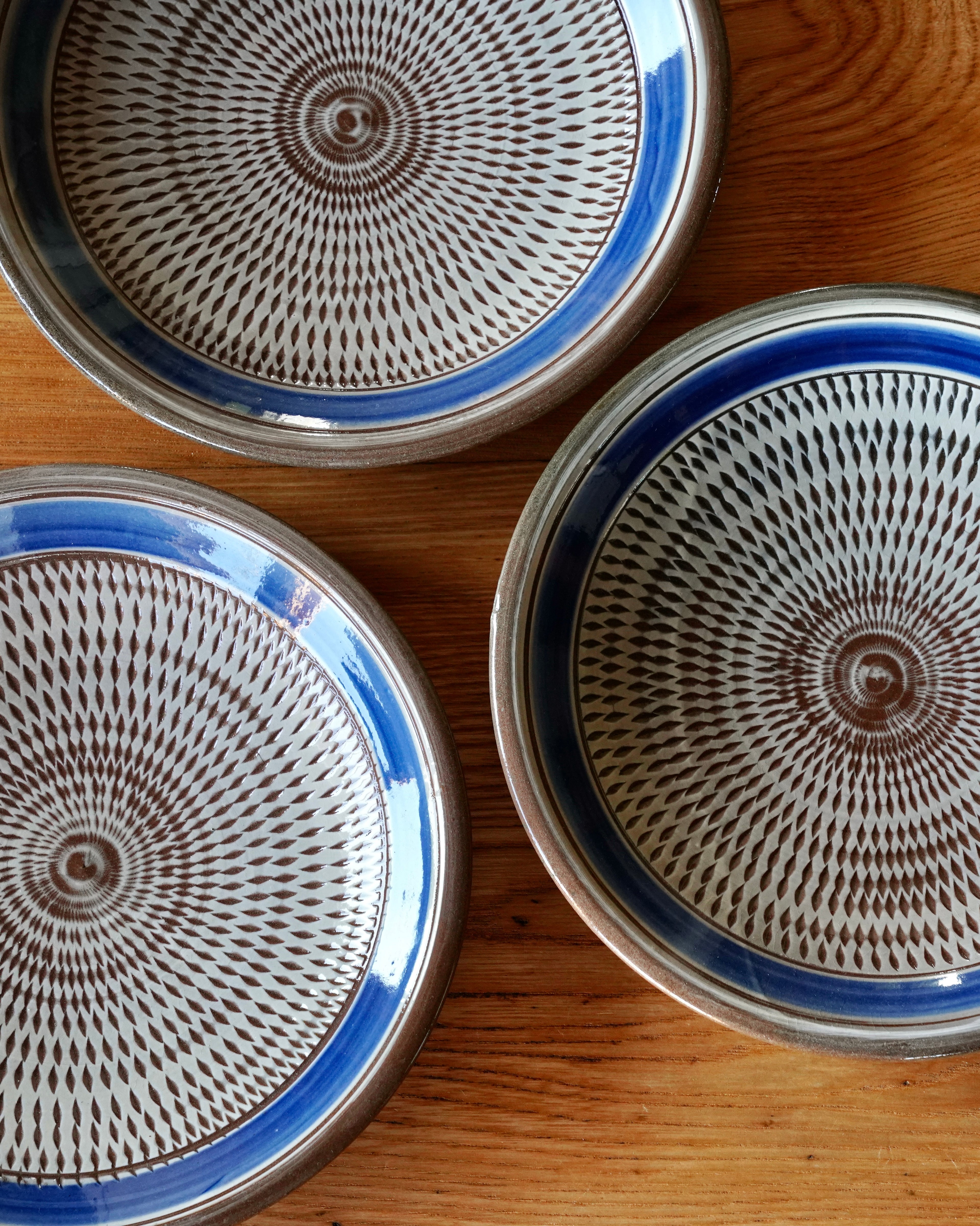 小石原焼 金丸窯 “éhn Edition” /  7寸皿