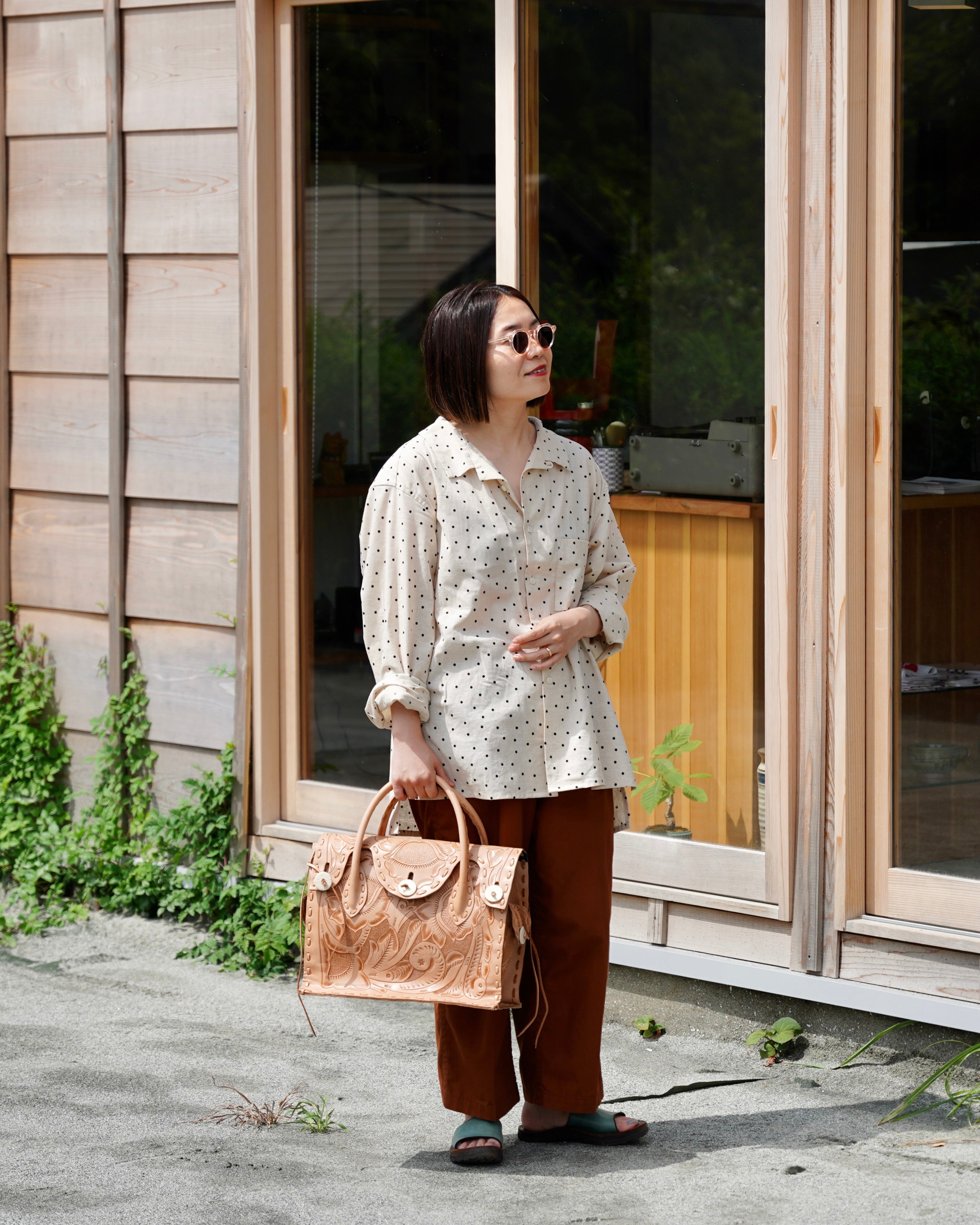 CHAMULA / Western Stitch Bag L