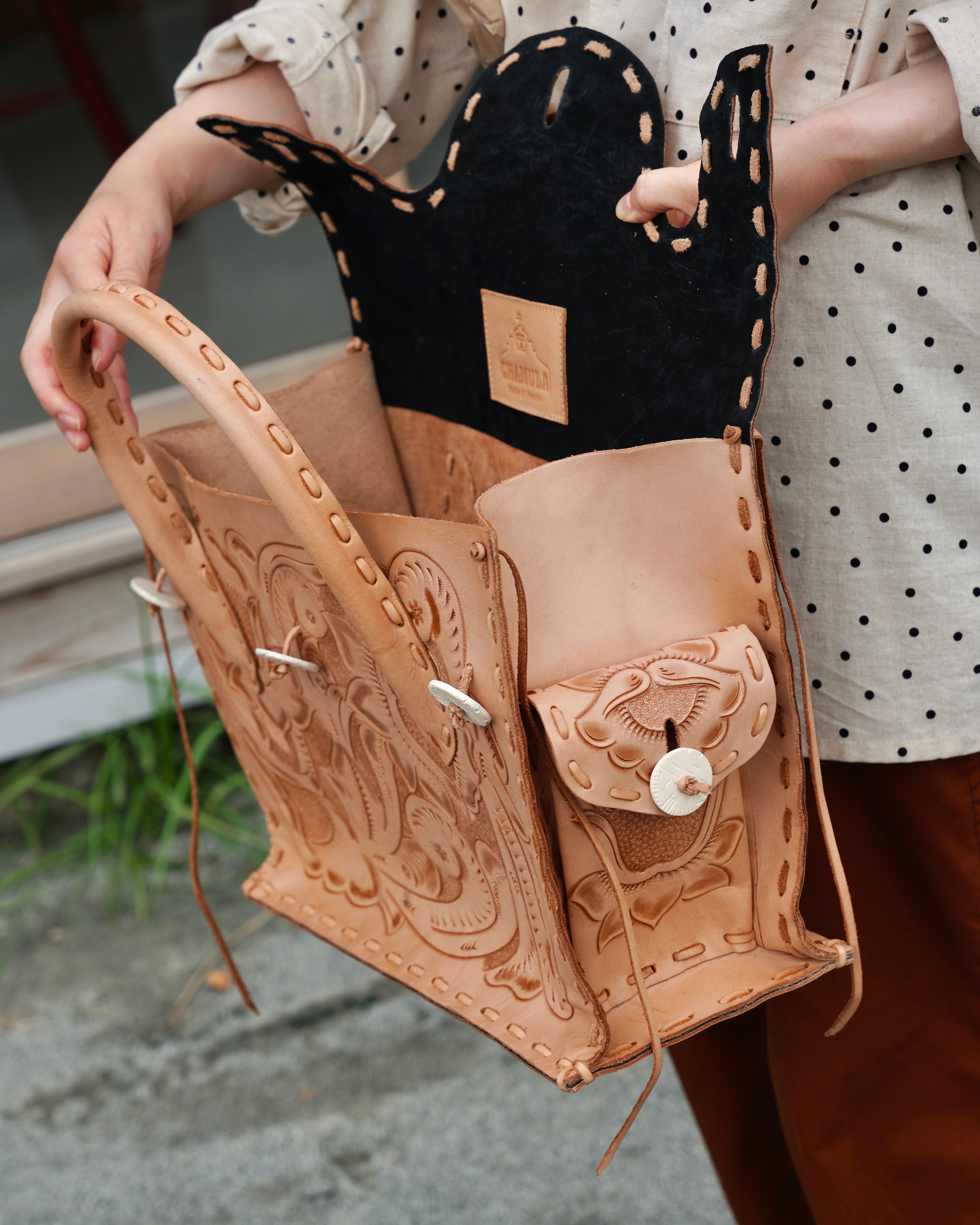 CHAMULA / Western Stitch Bag L