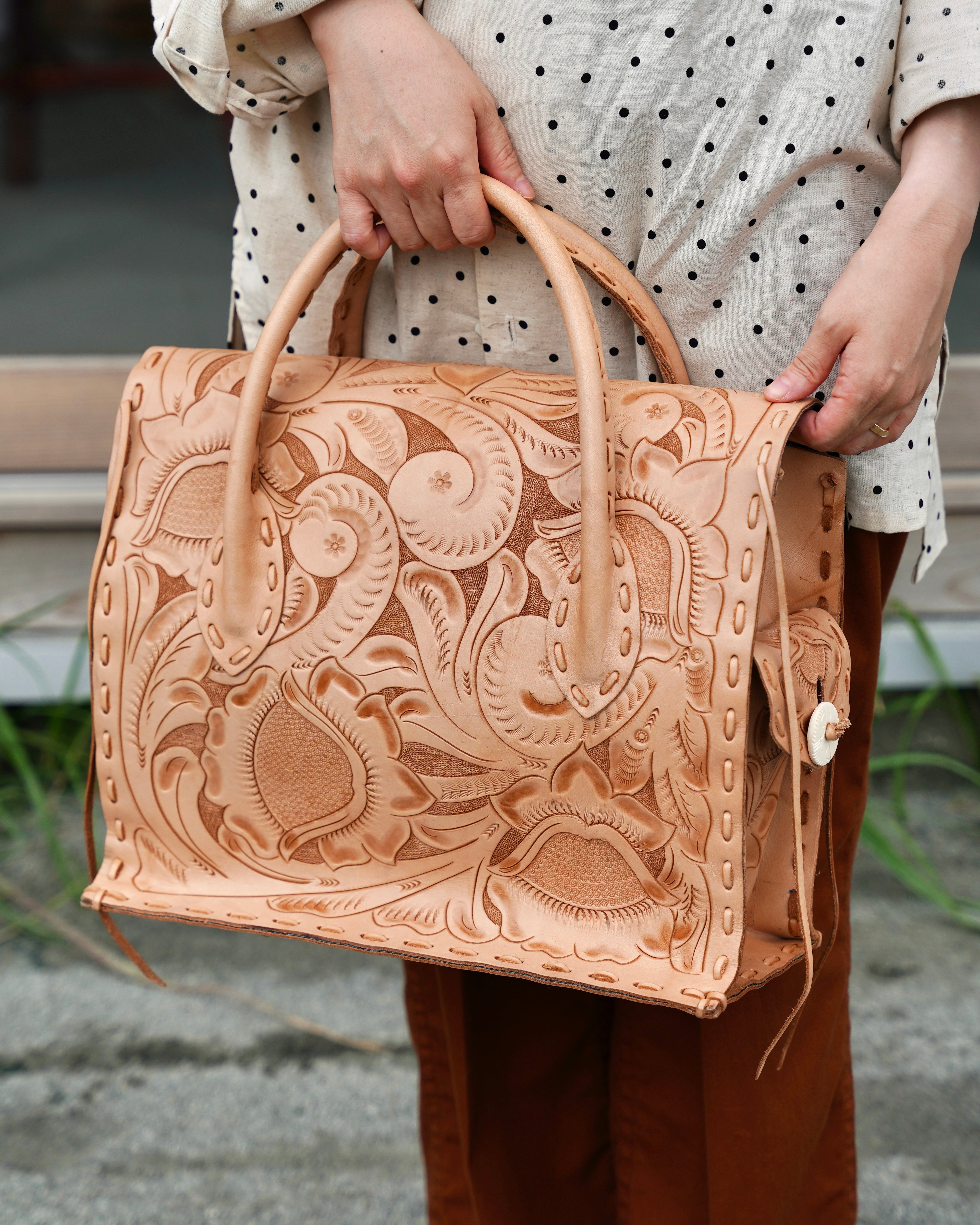 CHAMULA / Western Stitch Bag L