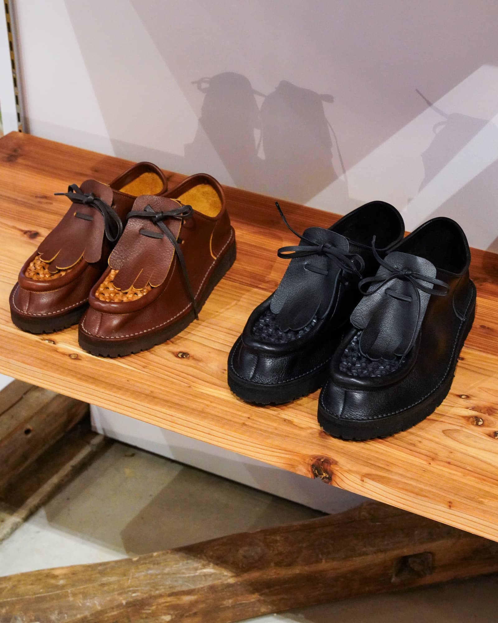 TEP_P × rosa mosa × éhn /  CSMD Shoes キルト付きシューズ