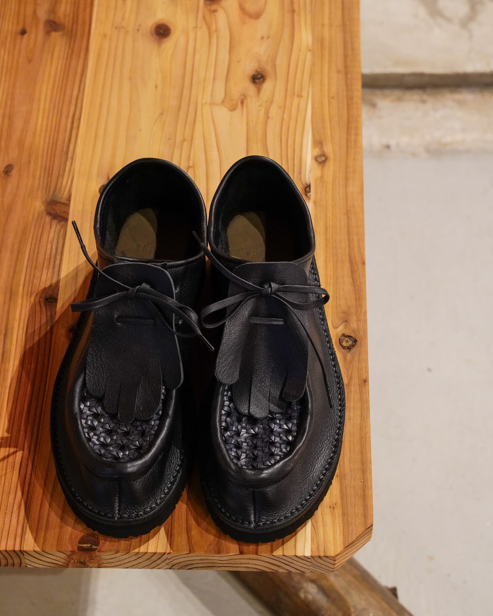 TEP_P × rosa mosa × éhn /  CSMD Shoes キルト付きシューズ