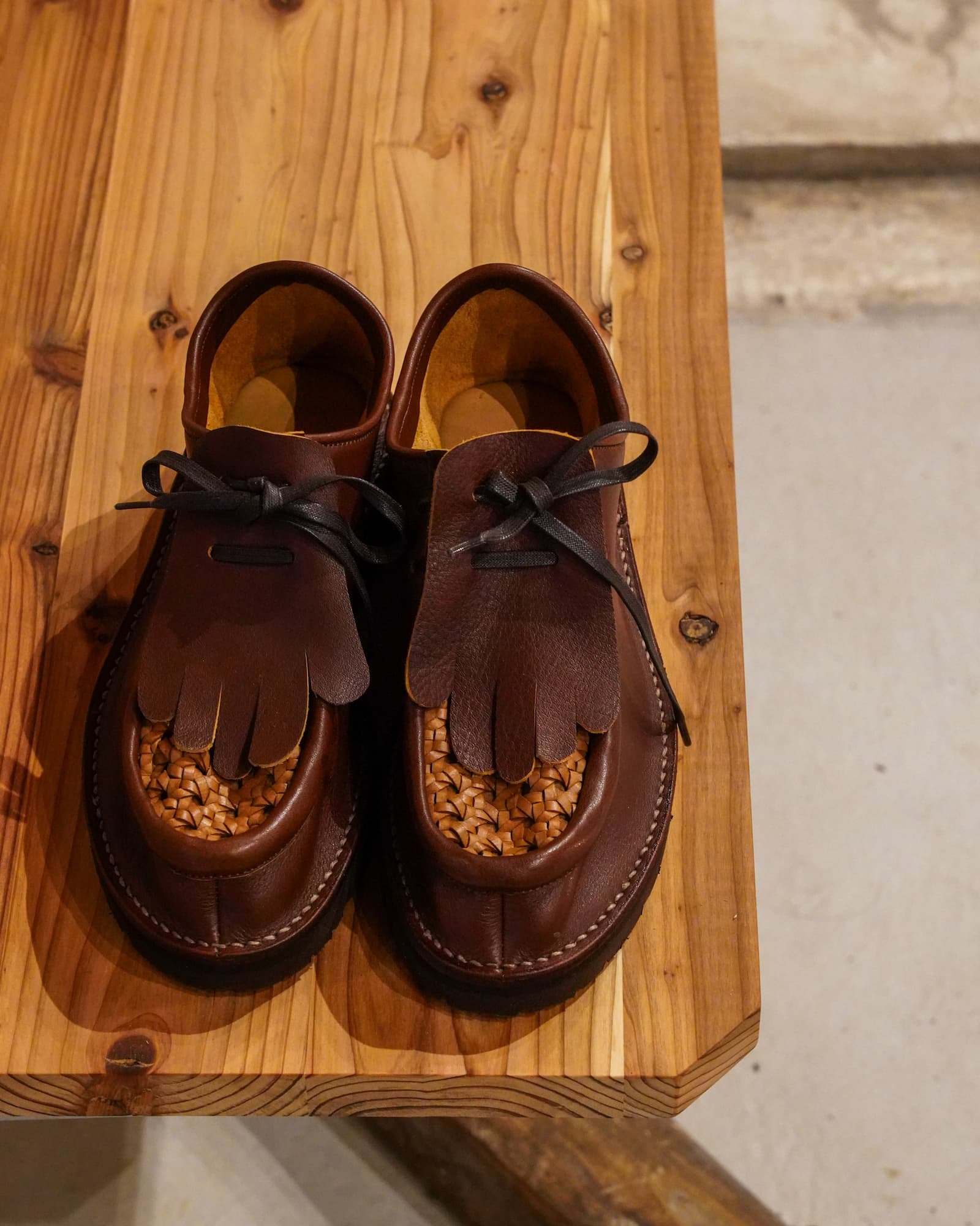 TEP_P × rosa mosa × éhn /  CSMD Shoes キルト付きシューズ