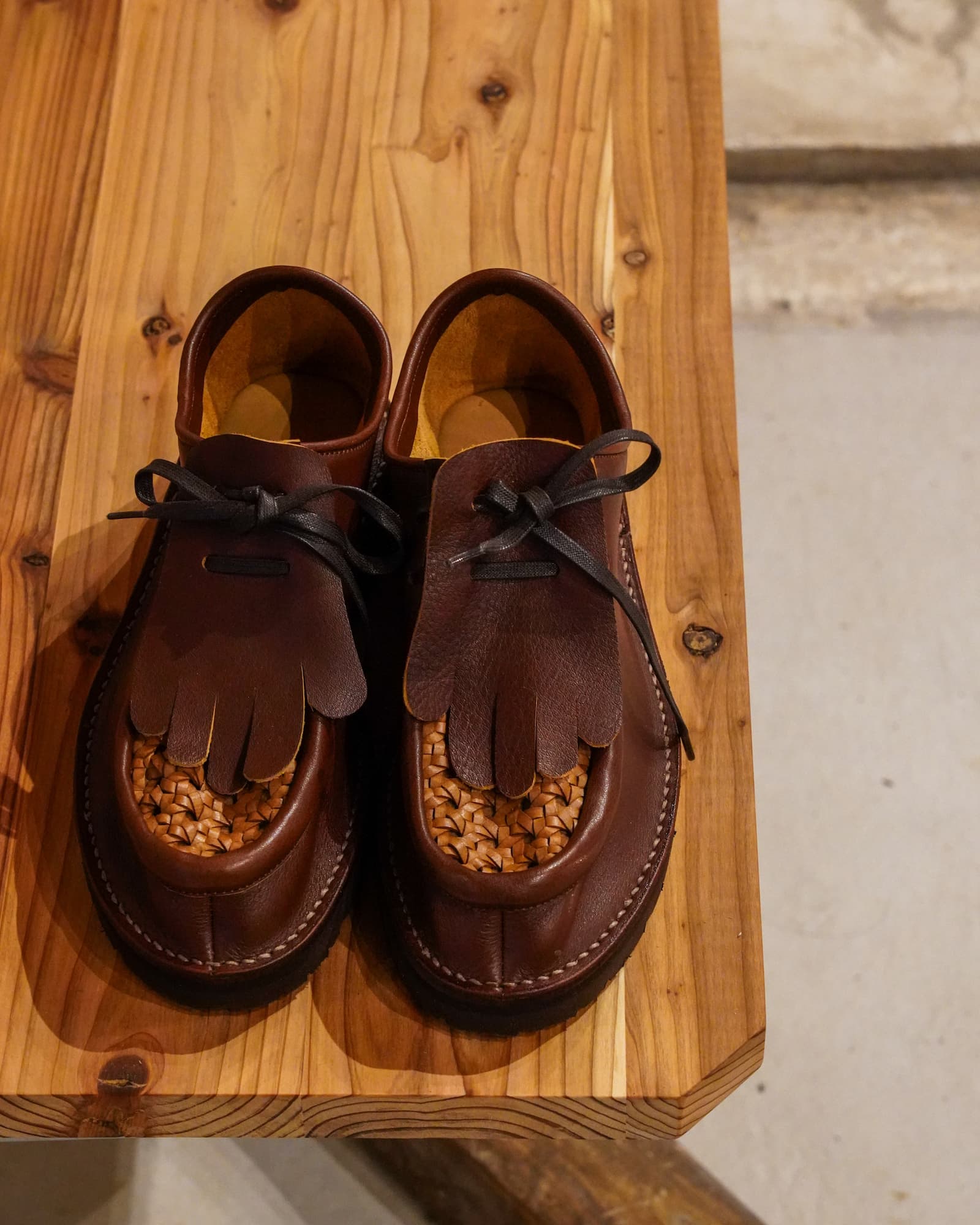 TEP_P × rosa mosa × éhn /  CSMD Shoes キルト付きシューズ