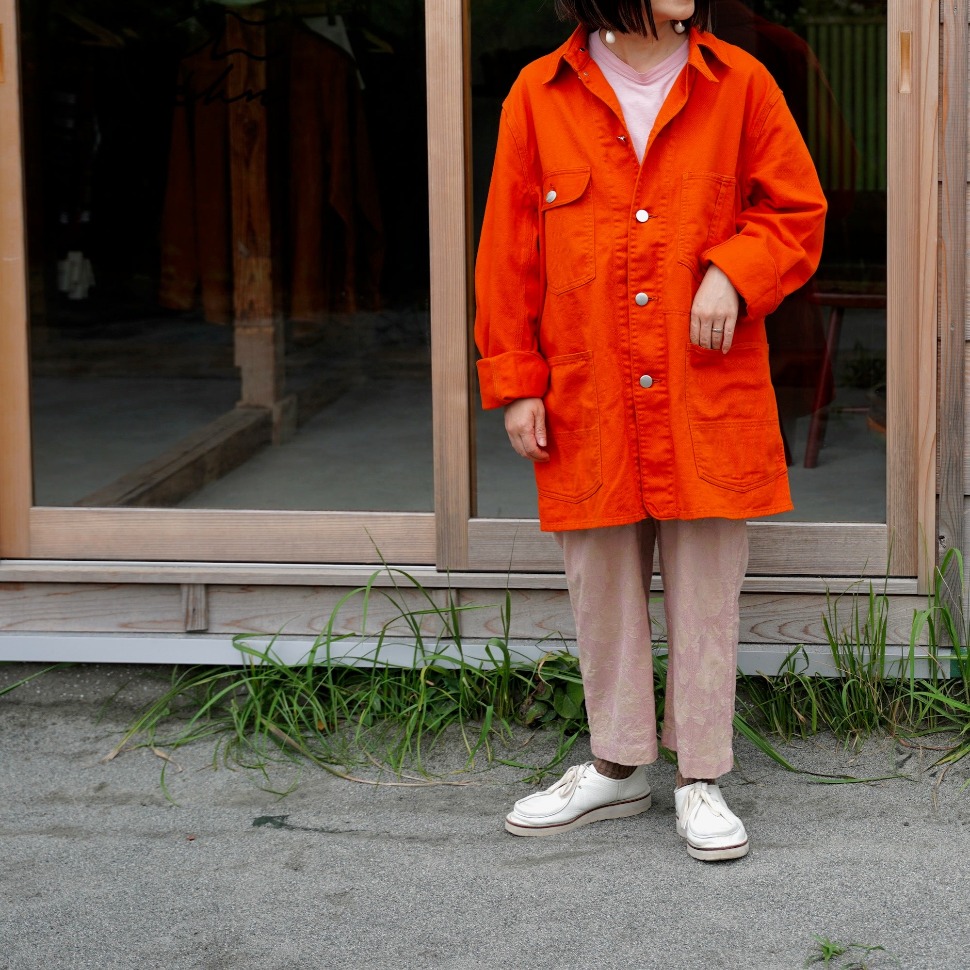 FOUNDOUR(ファウンダ) / WORK JACKET ORANGE