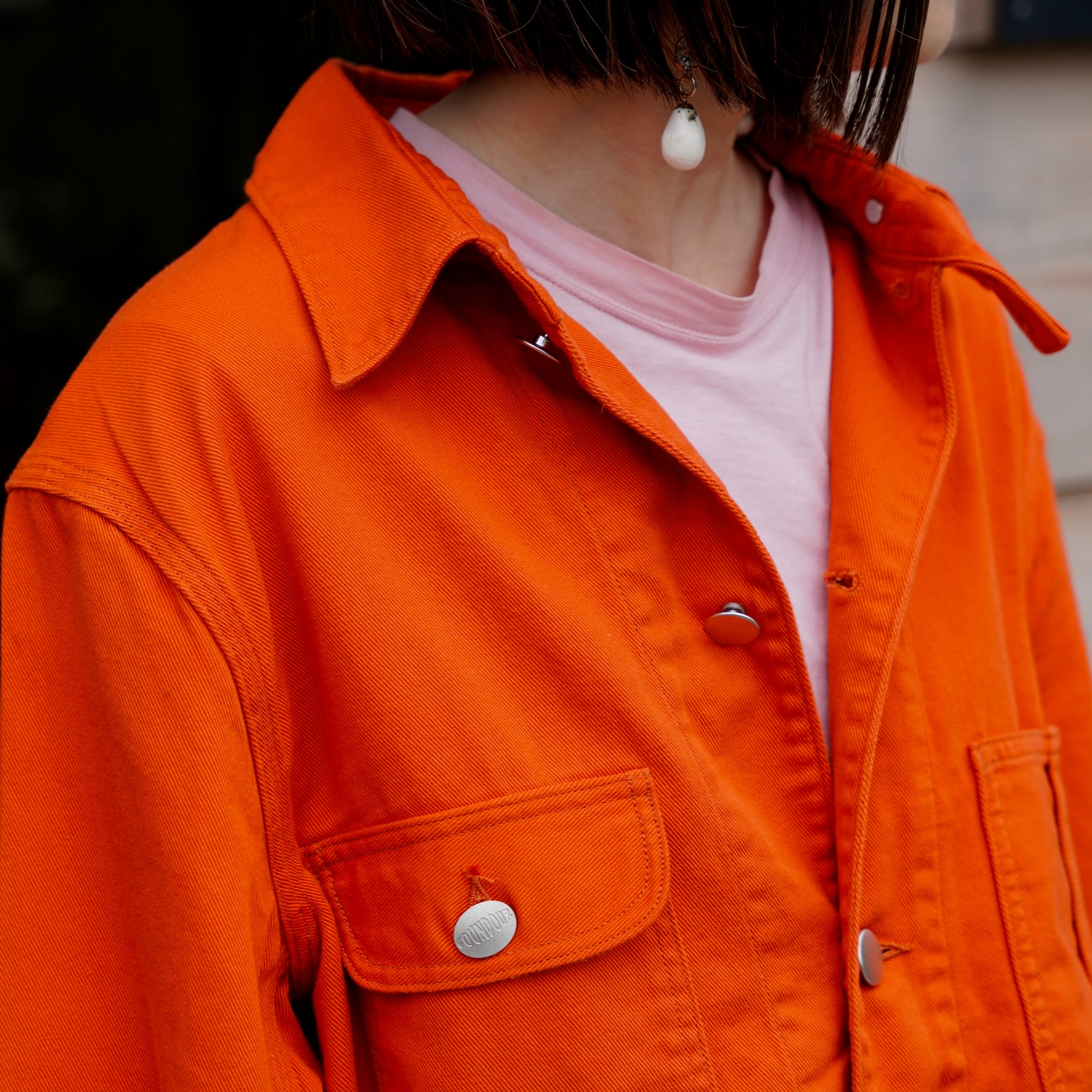 FOUNDOUR(ファウンダ) / WORK JACKET ORANGE