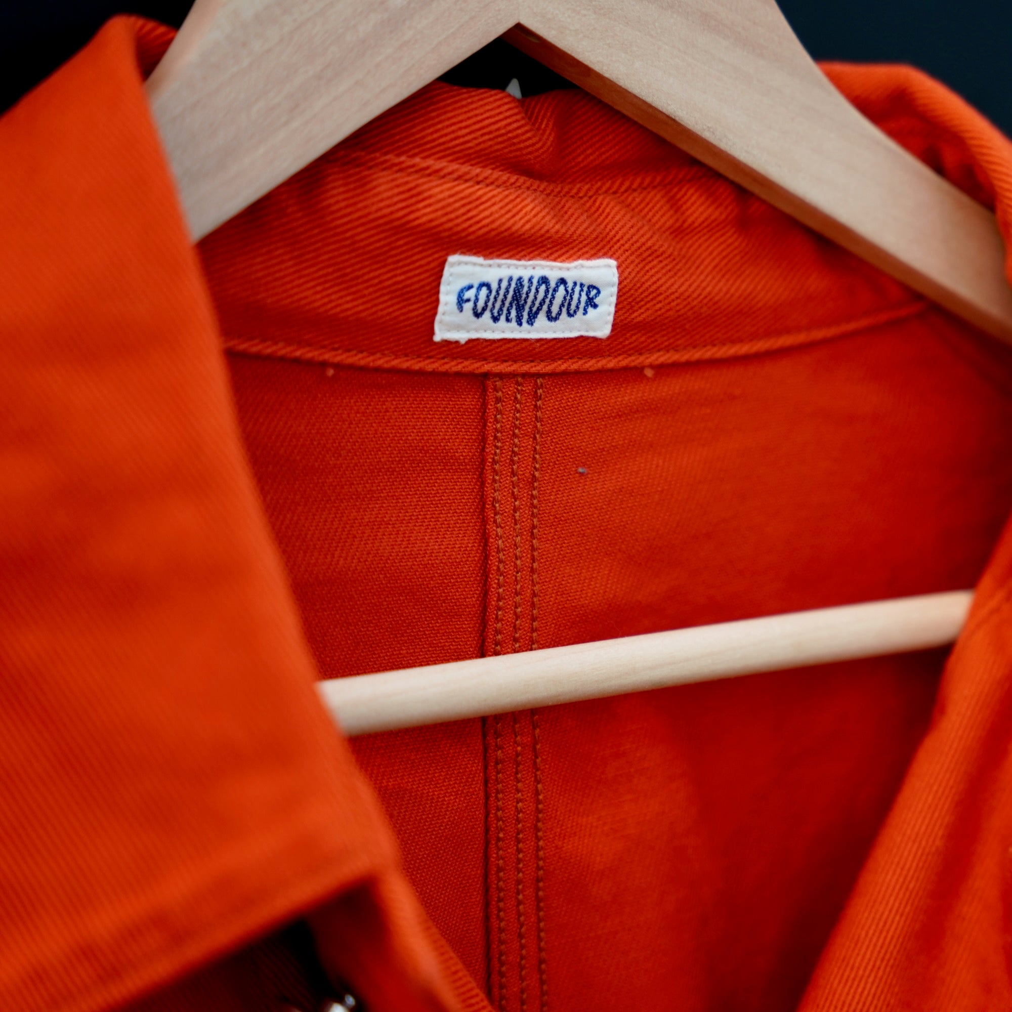 FOUNDOUR(ファウンダ) / WORK JACKET ORANGE