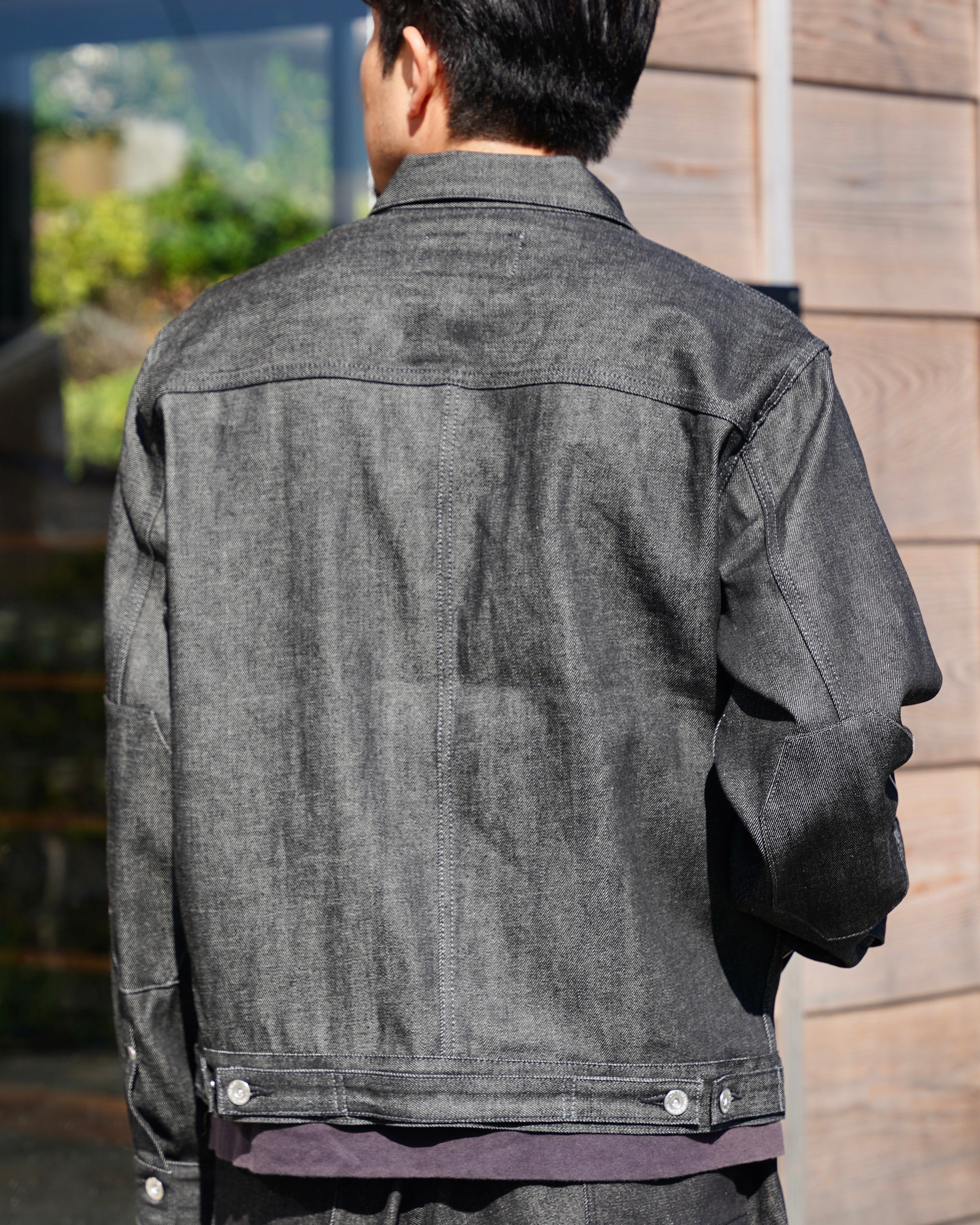 EESETT&Co / Denim Jacket Type-D “Sharonberg” Black Denim
