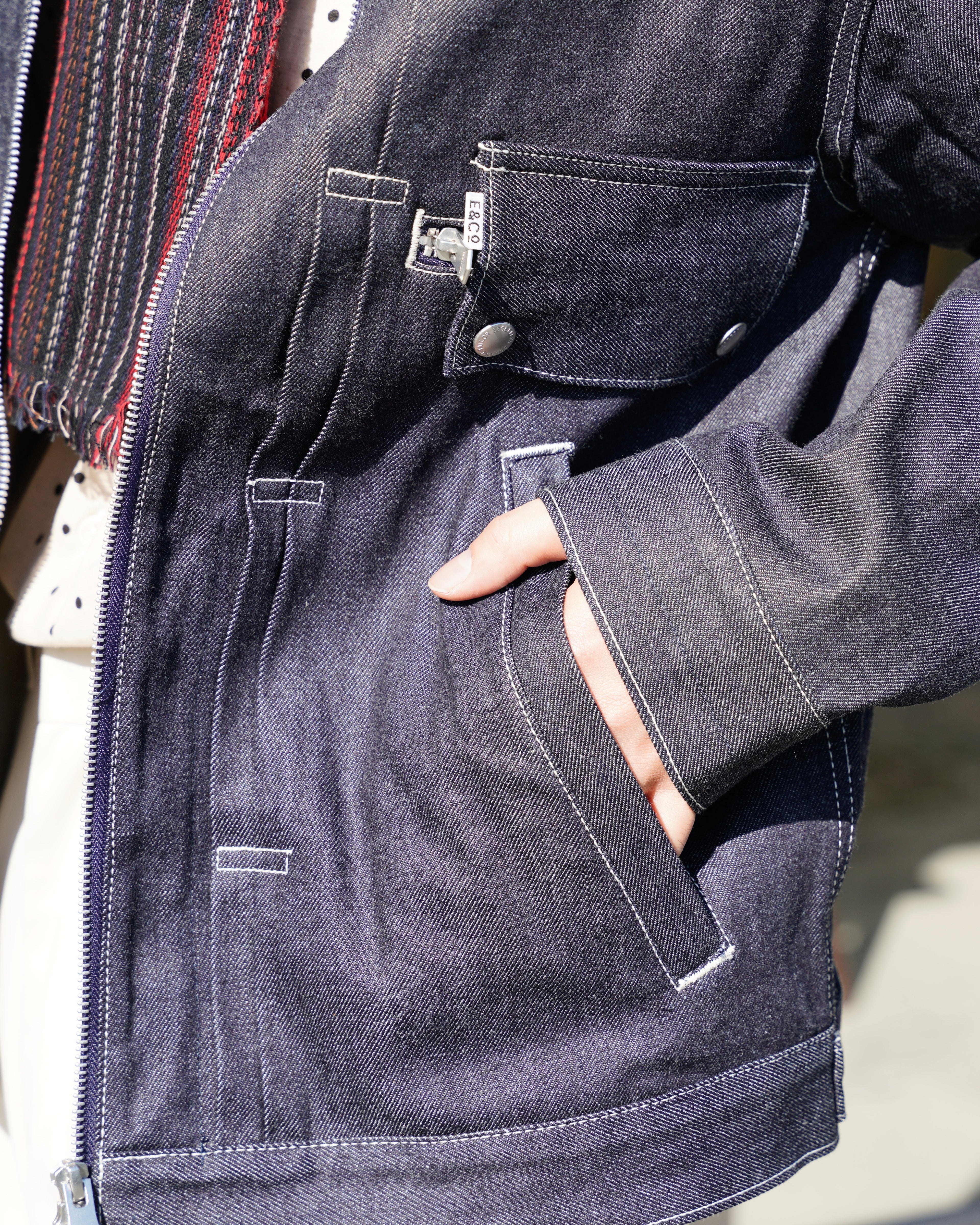 EESETT&Co / Denim Jacket Type-D “Sharonberg” Blue Denim