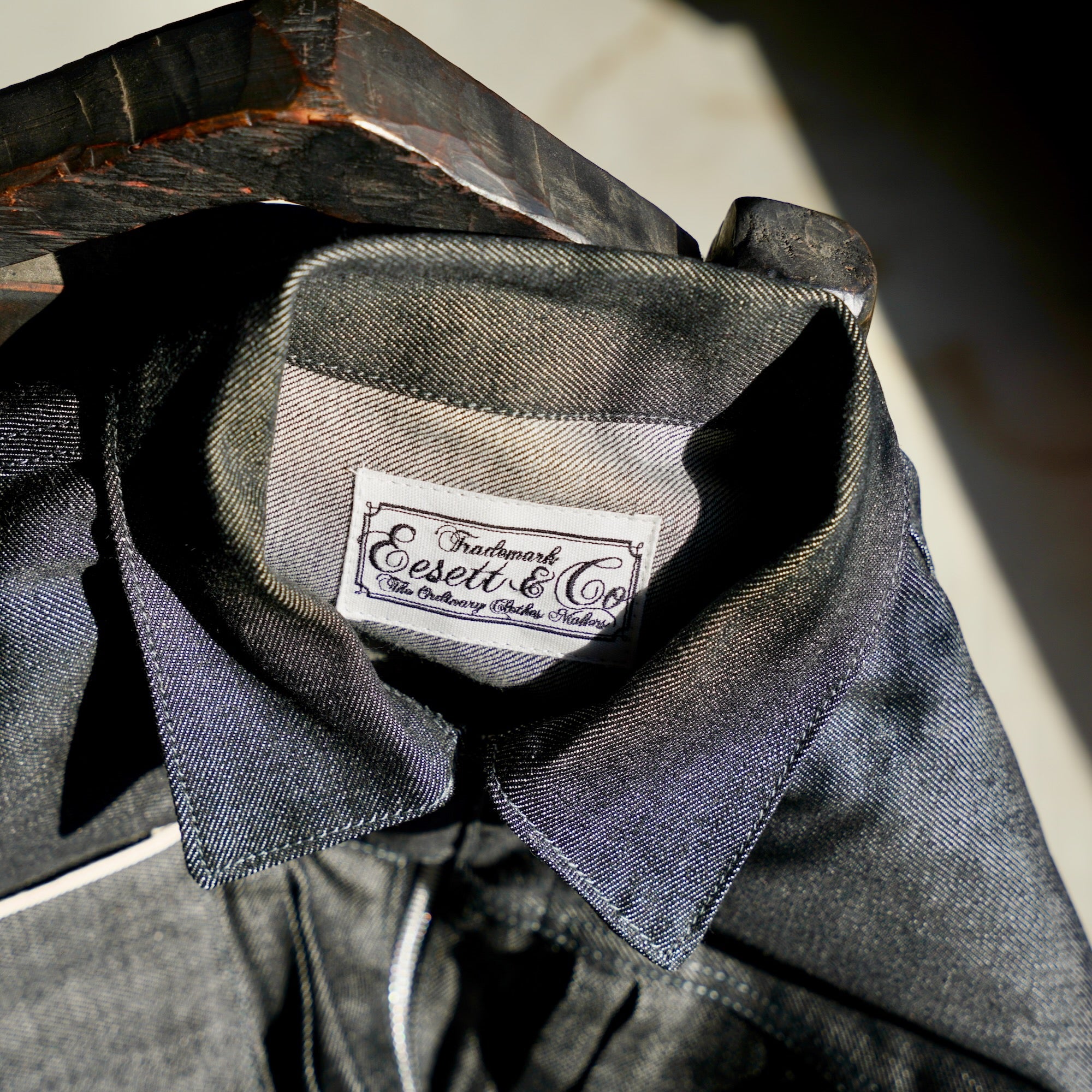 EESETT&Co / Denim Jacket Type-D “Sharonberg” Black Denim