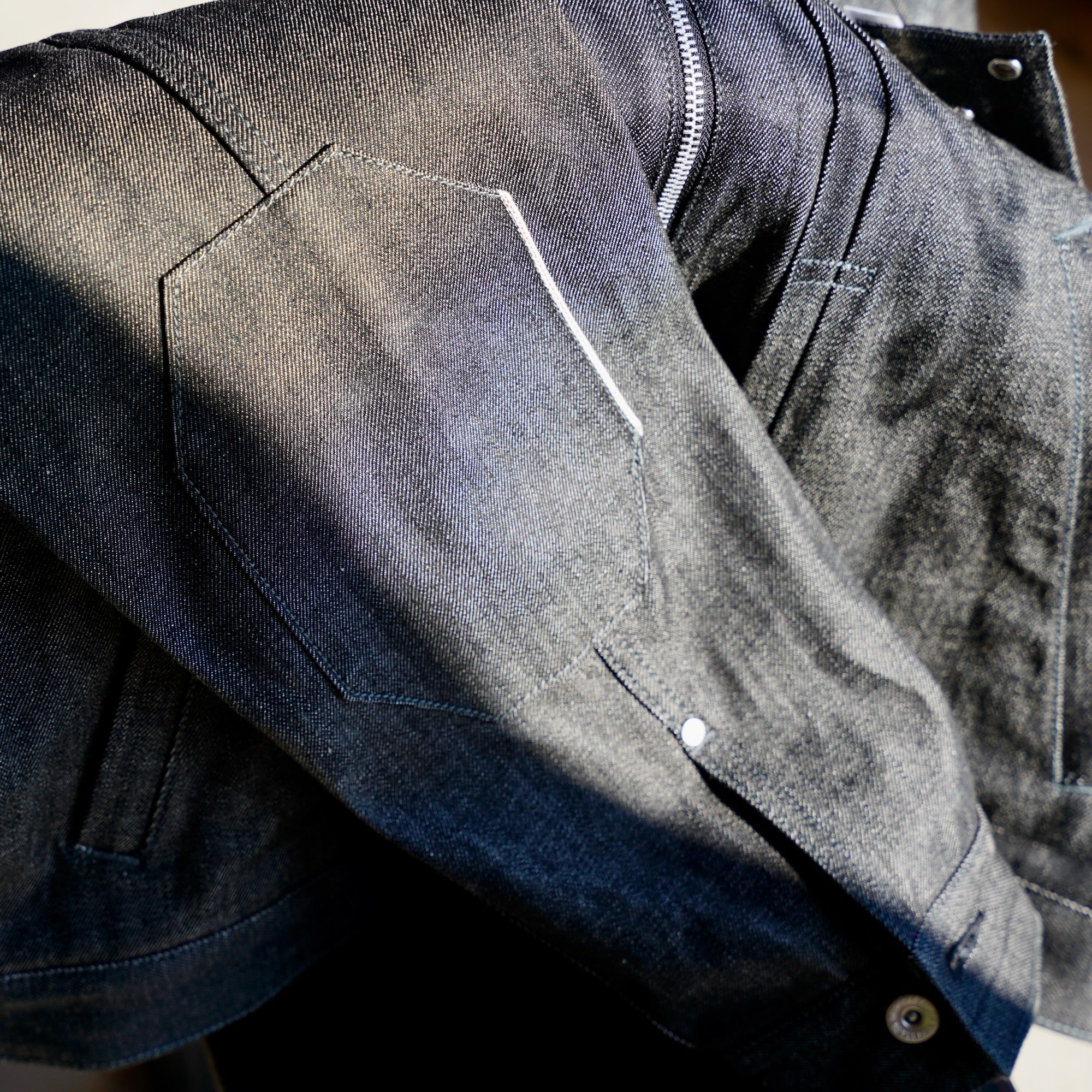 EESETT&Co / Denim Jacket Type-D “Sharonberg” Black Denim