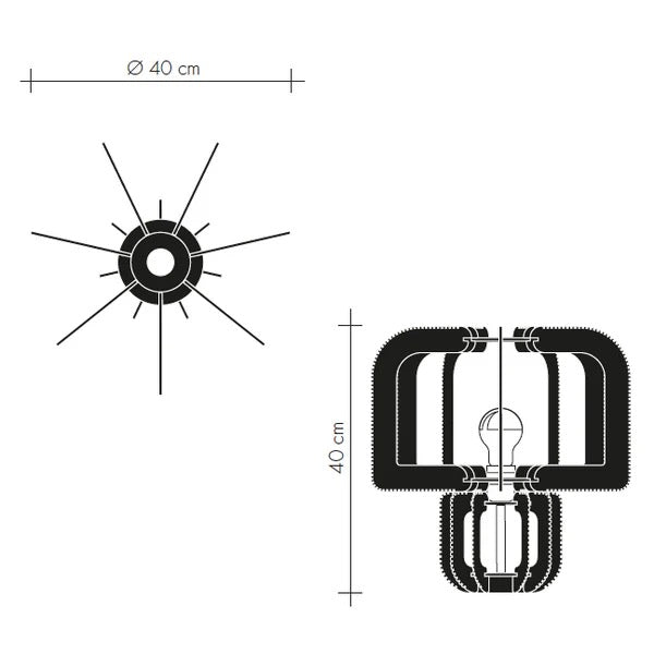 LAFABLIGHT /MULJEE - WOOD BASE (QADRO)