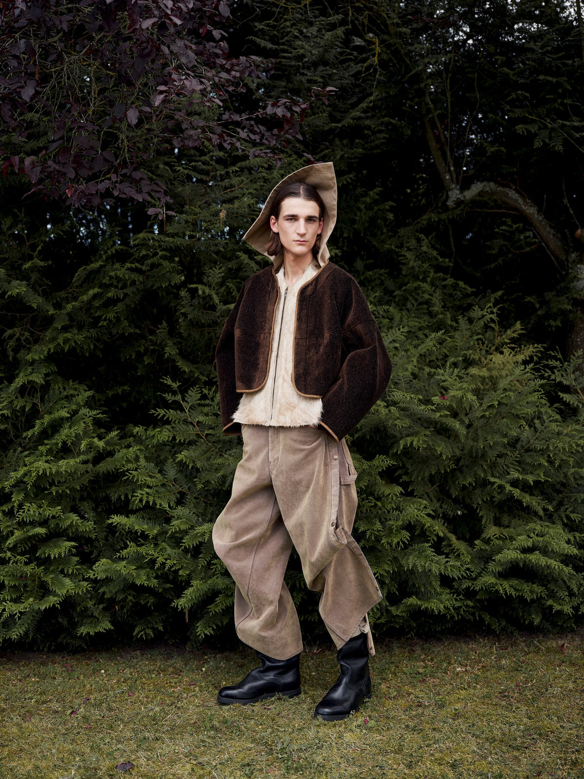 Nomàt / Circle Blouson ［Needle Wool］