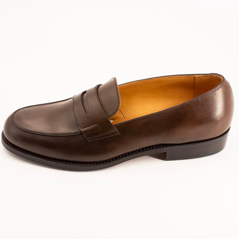 【受注生産】RENDO × éhn  / Coin Loafer (オーストリッチ・国産キップ）