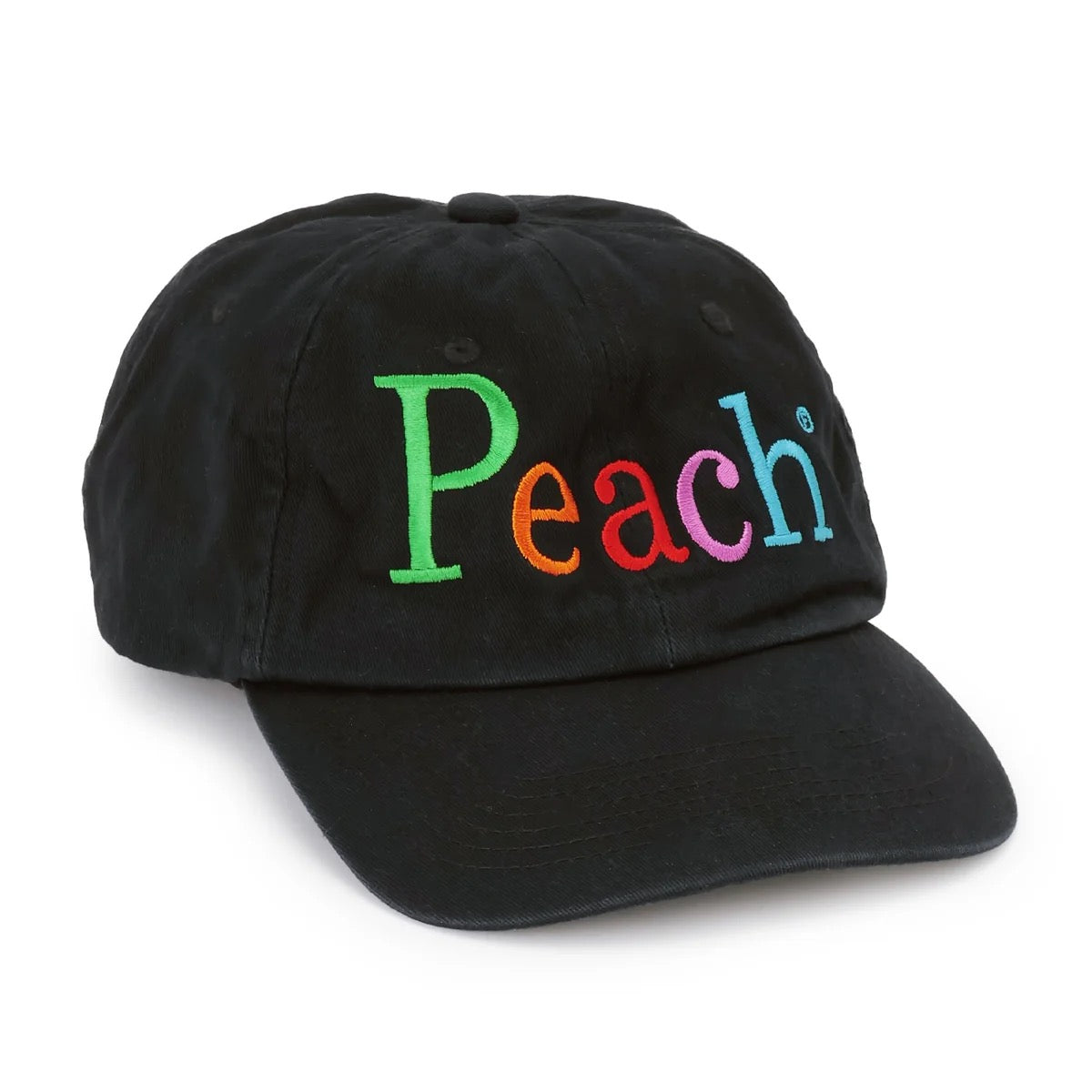 byeA. /NOT APPLE CAP Peach BLACK