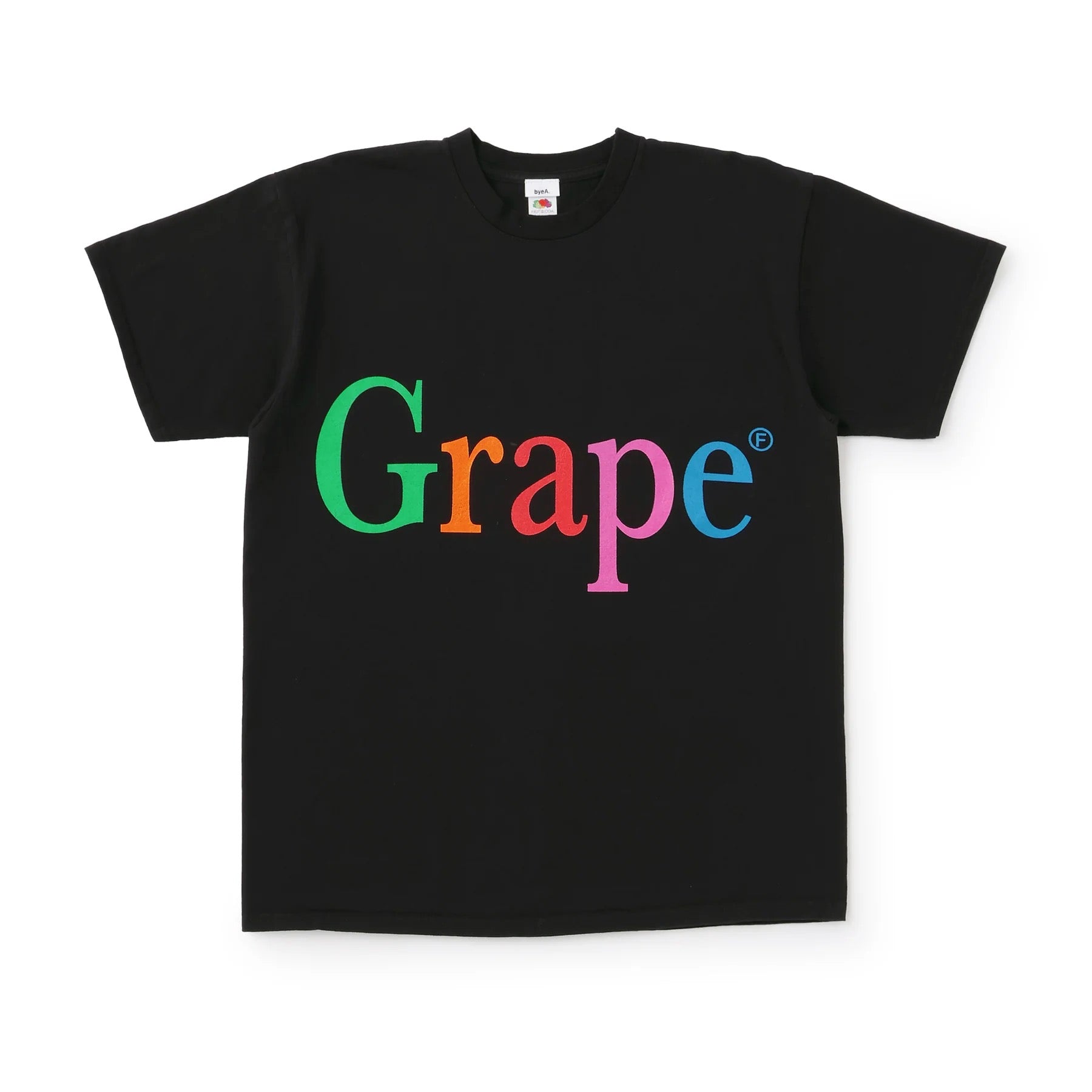 byeA. / NOT APPLE TEE Grape BLACK