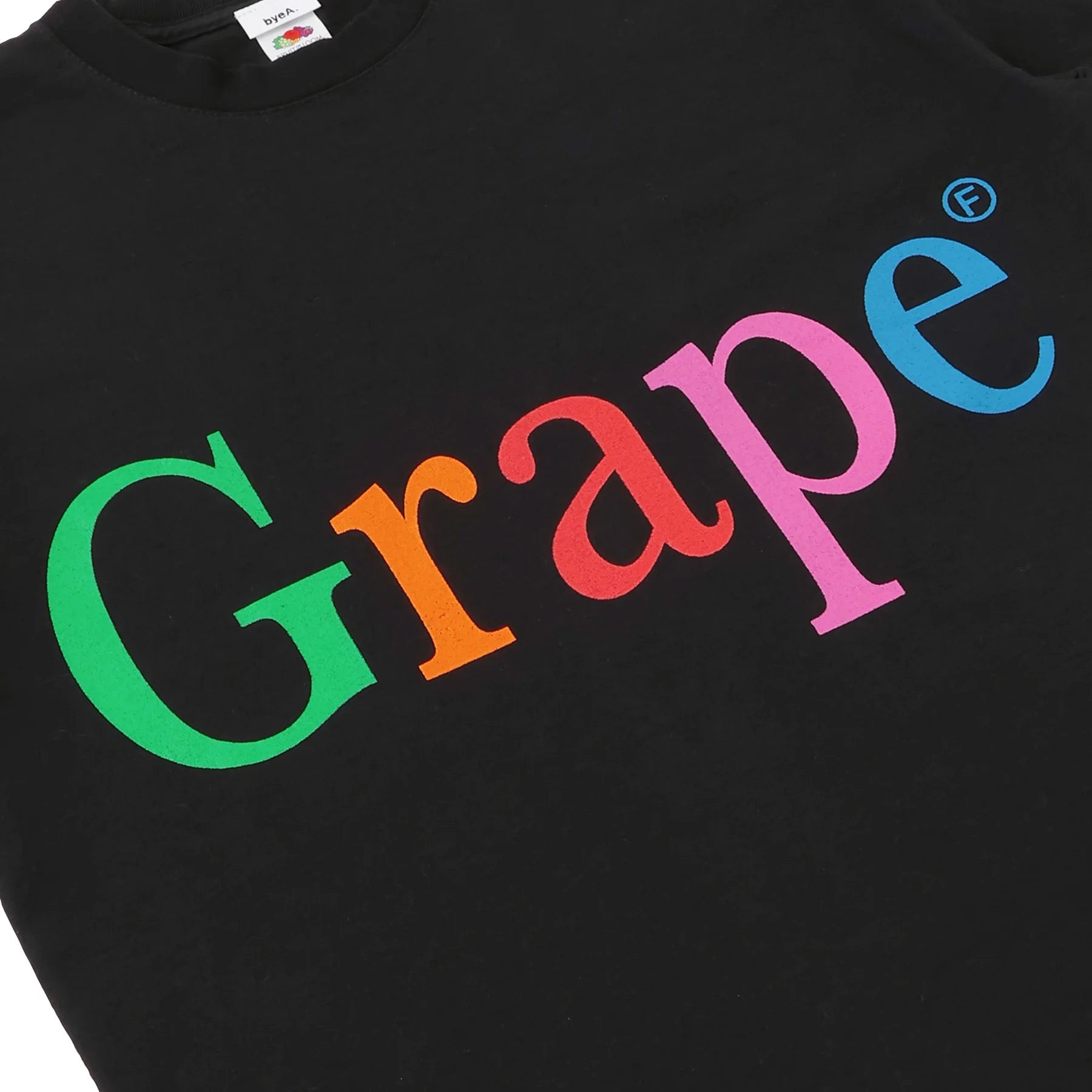 byeA. / NOT APPLE TEE Grape BLACK
