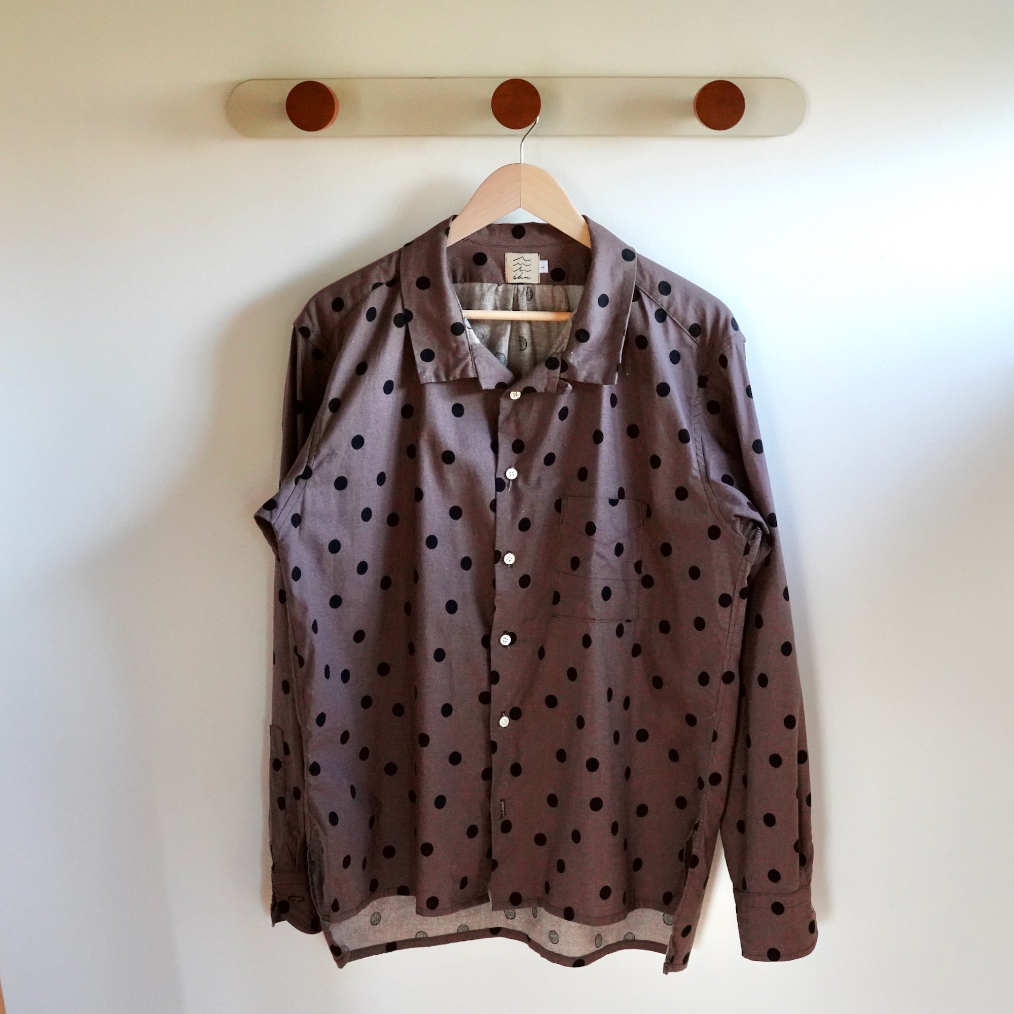 éhn original / Polka Dot Shirts BROWN