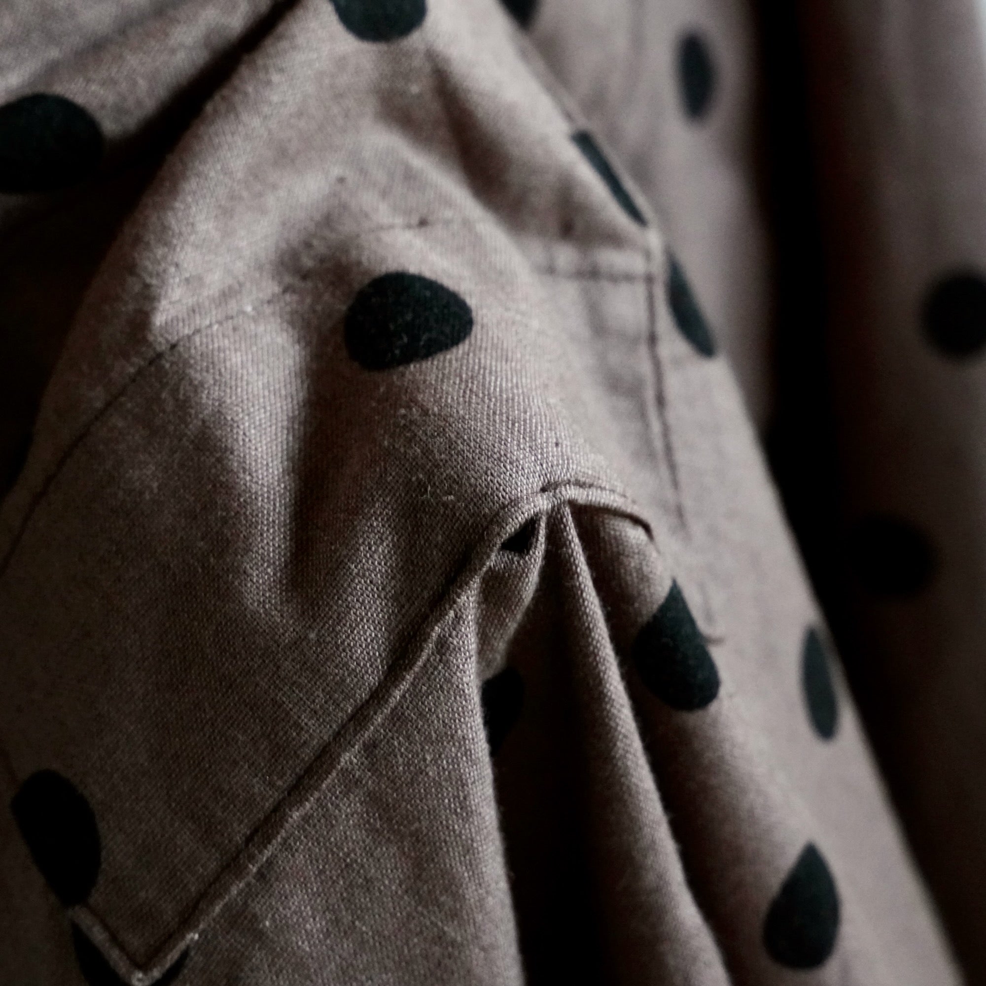 éhn original / Polka Dot Shirts BROWN