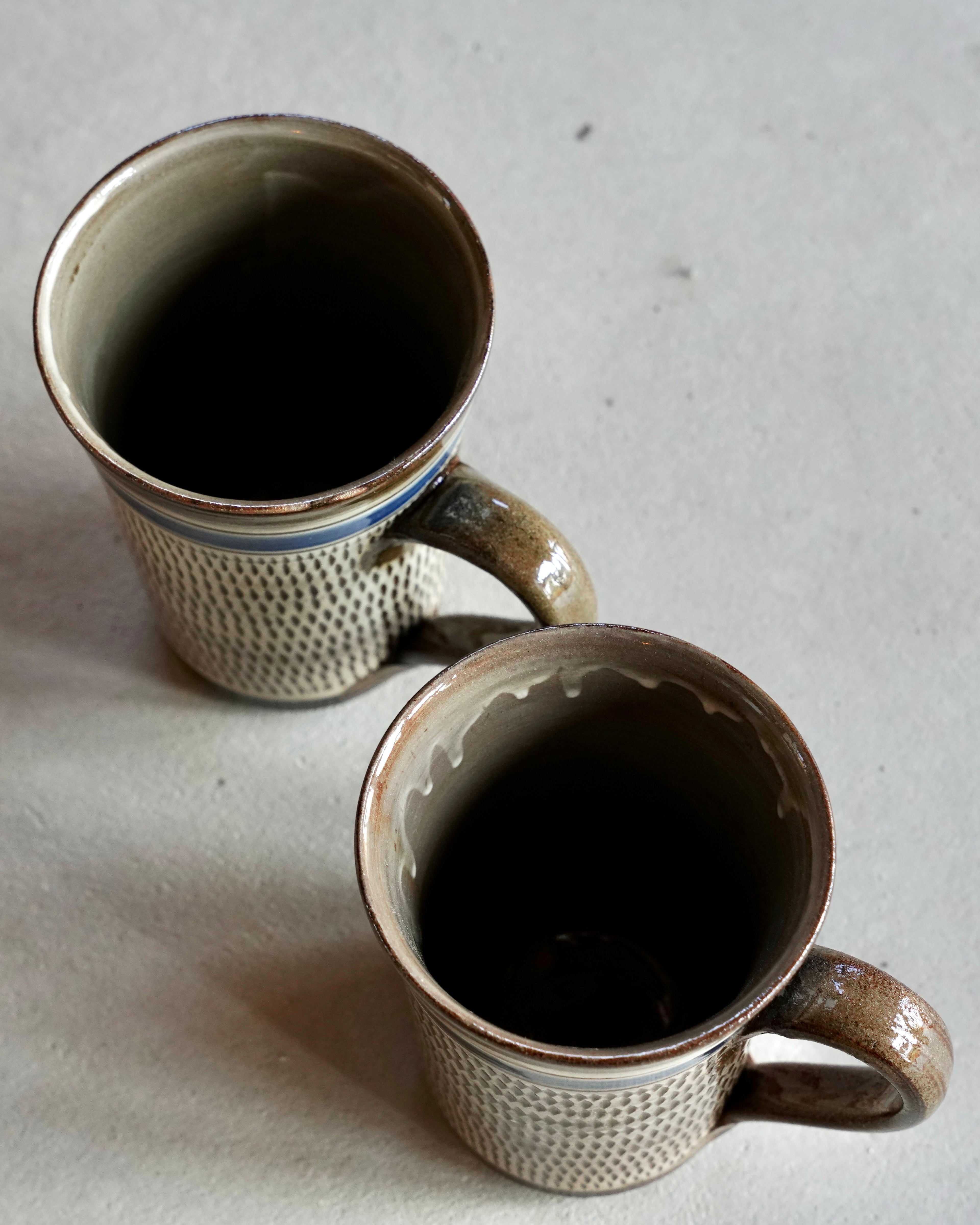 小石原焼 金丸窯 × éhn / 別注 マグカップ