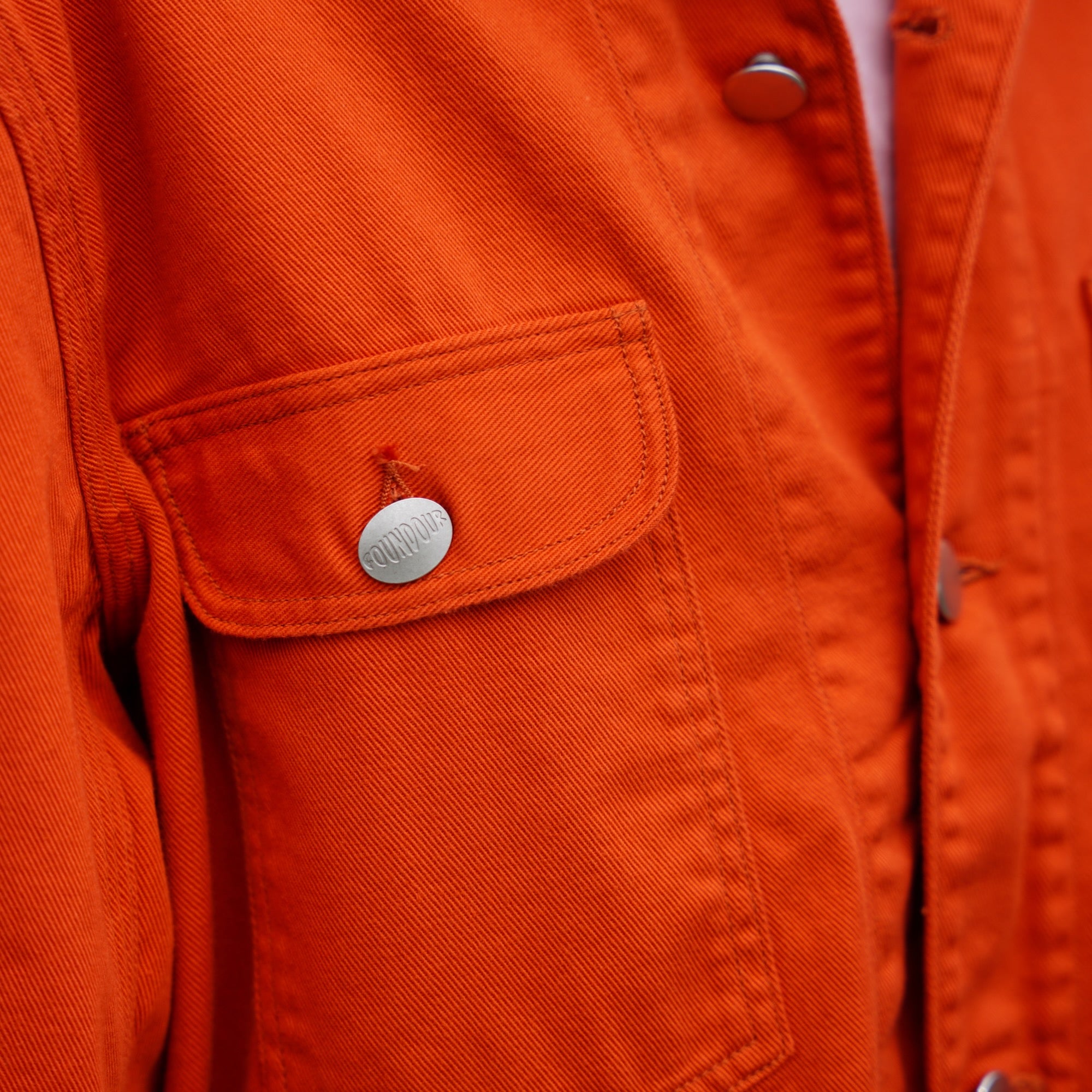 FOUNDOUR（ファウンダ) / WORK JACKET ORANGE