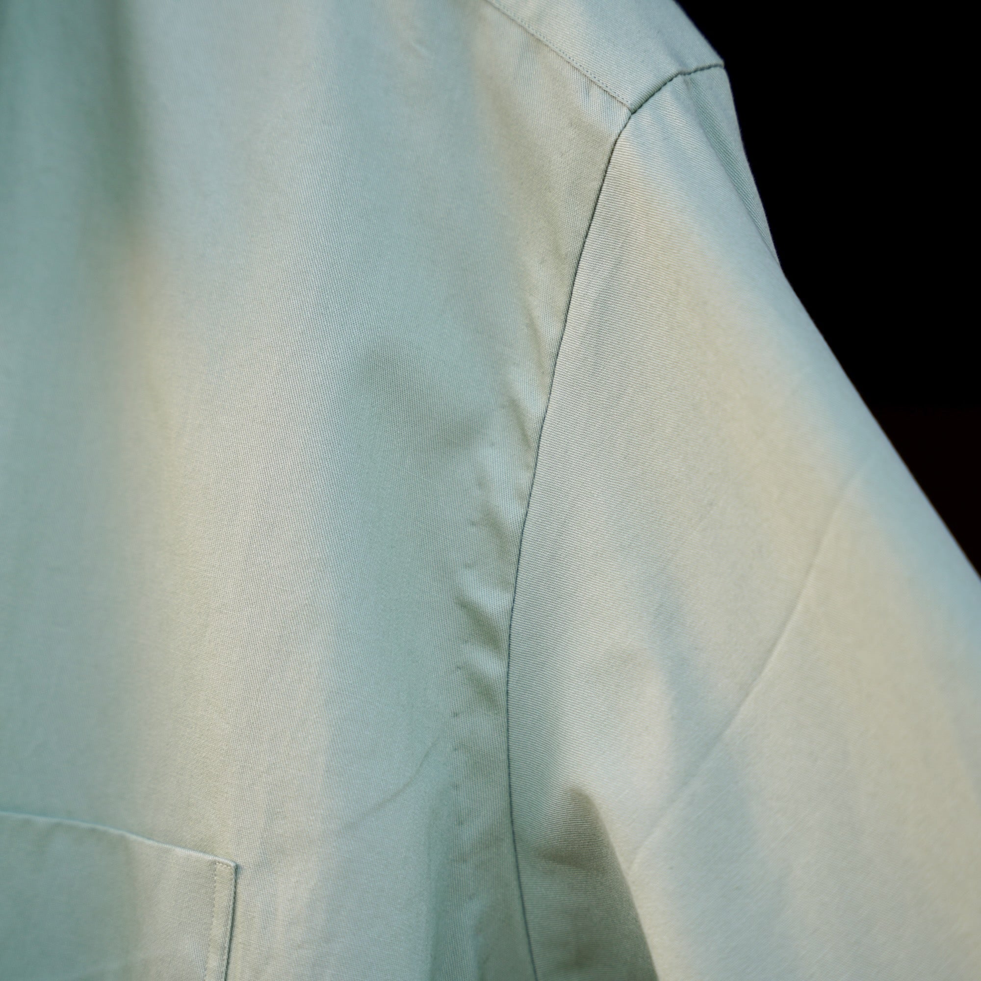 FOUNDOUR（ファウンダ) / REGULAR COLLAR SHIRT  GREEN