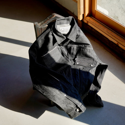 EESETT&Co / Denim Jacket Type-D “Sharonberg”　Black Denim