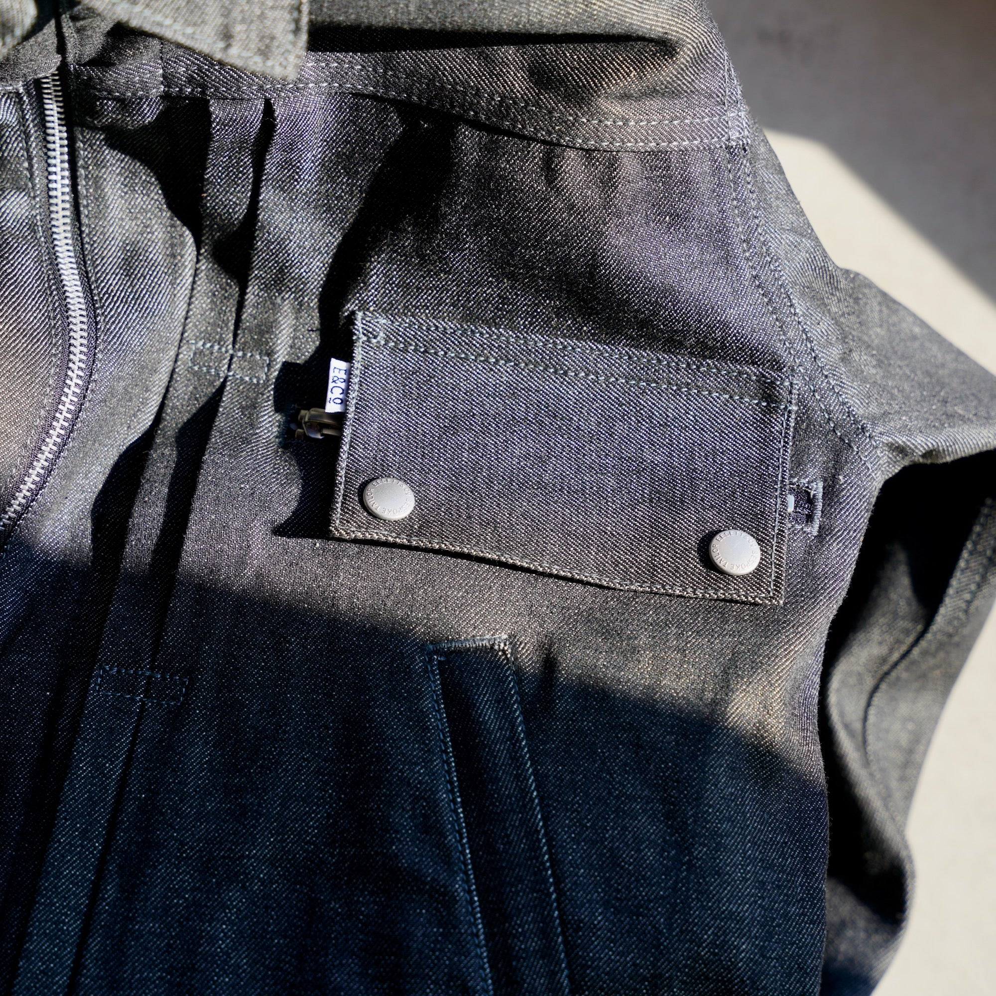 EESETT&Co / Denim Jacket Type-D “Sharonberg”　Black Denim