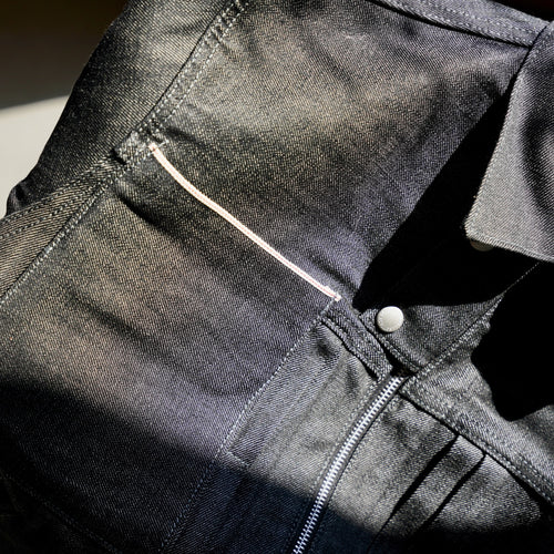 EESETT&Co / Denim Jacket Type-D “Sharonberg”　Black Denim