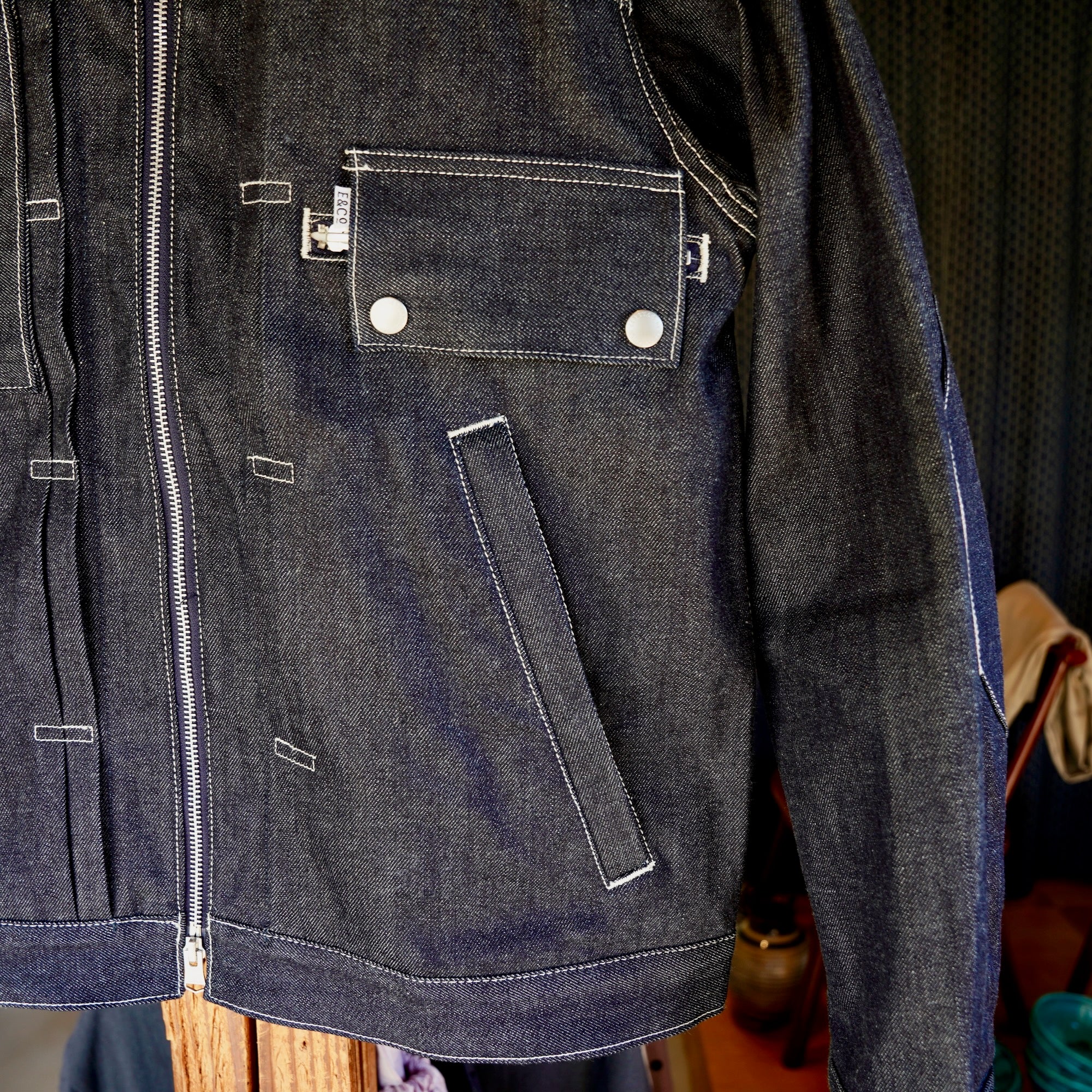 EESETT&Co / Denim Jacket Type-D “Sharonberg” Blue Denim – éhn