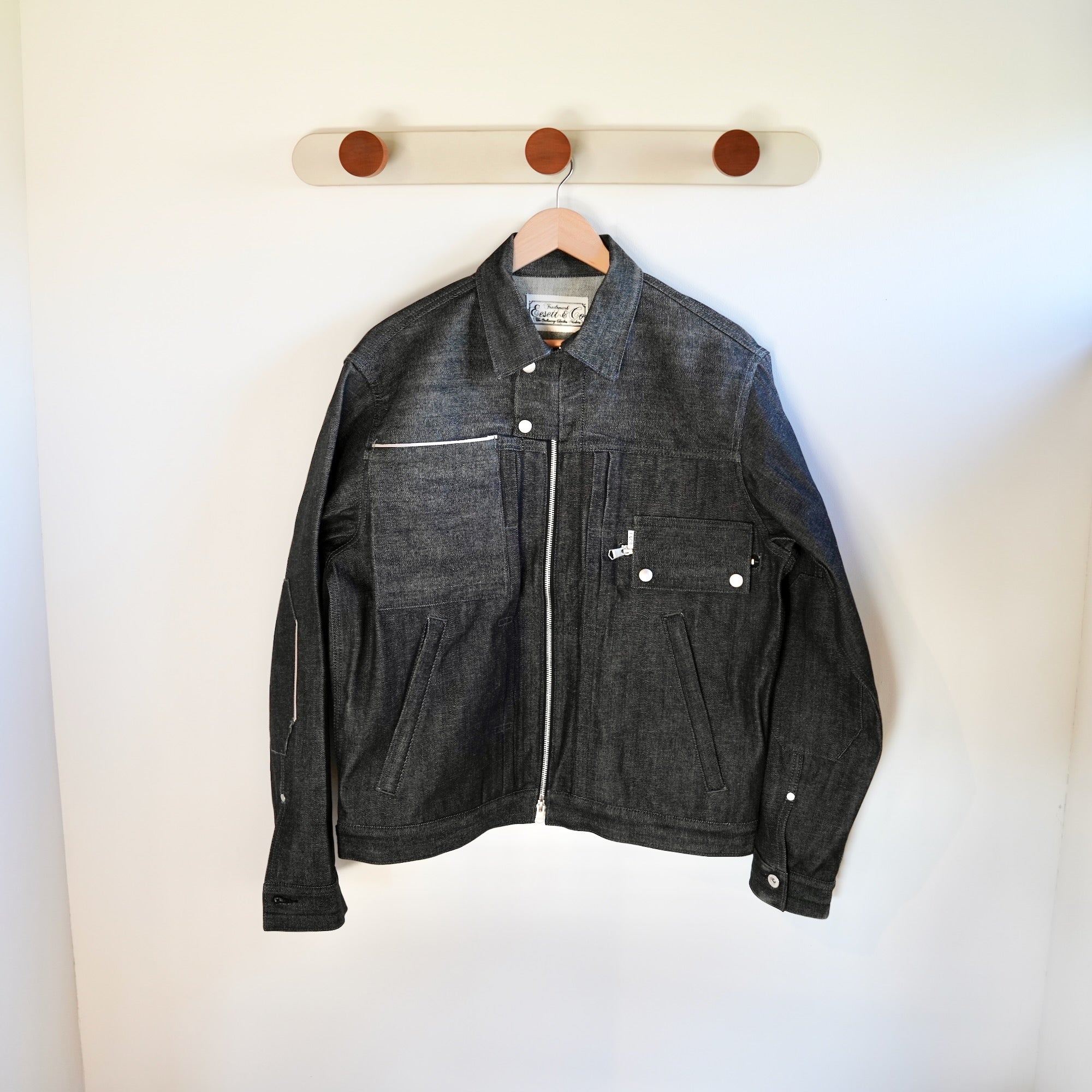 EESETT&Co / Denim Jacket Type-D “Sharonberg”　Black Denim