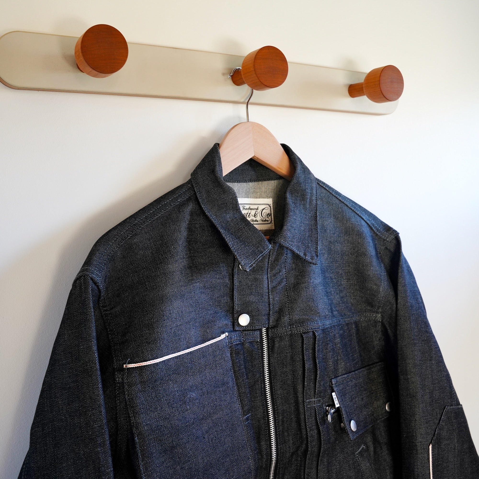 EESETT&Co / Denim Jacket Type-D “Sharonberg”　Black Denim
