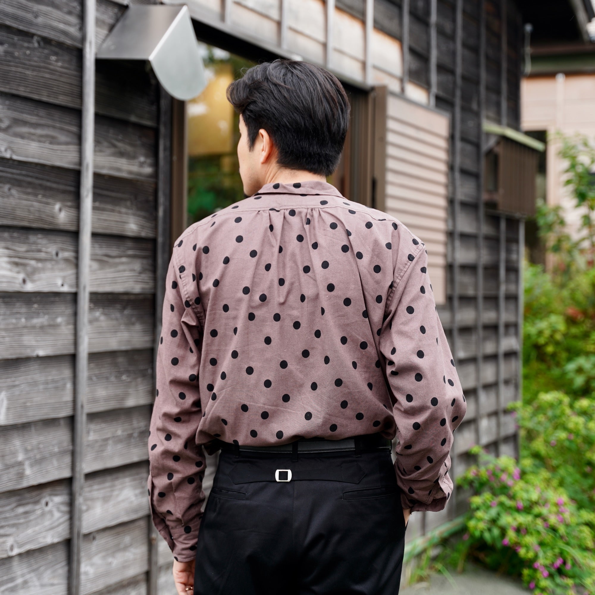 éhn original / Polka Dot Shirts BROWN
