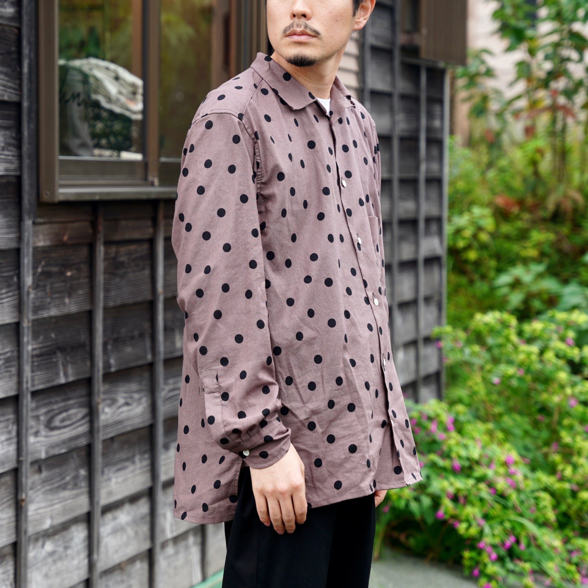 éhn original / Polka Dot Shirts BROWN