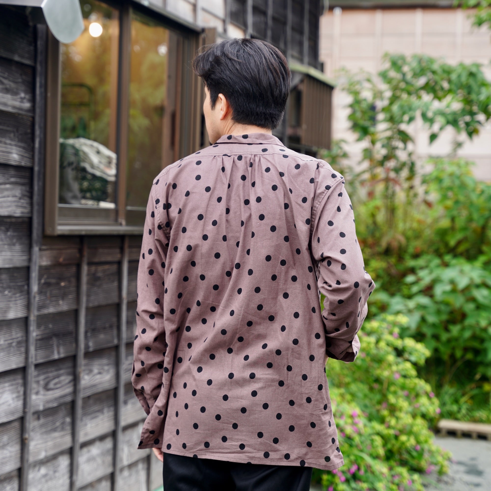 éhn original / Polka Dot Shirts BROWN