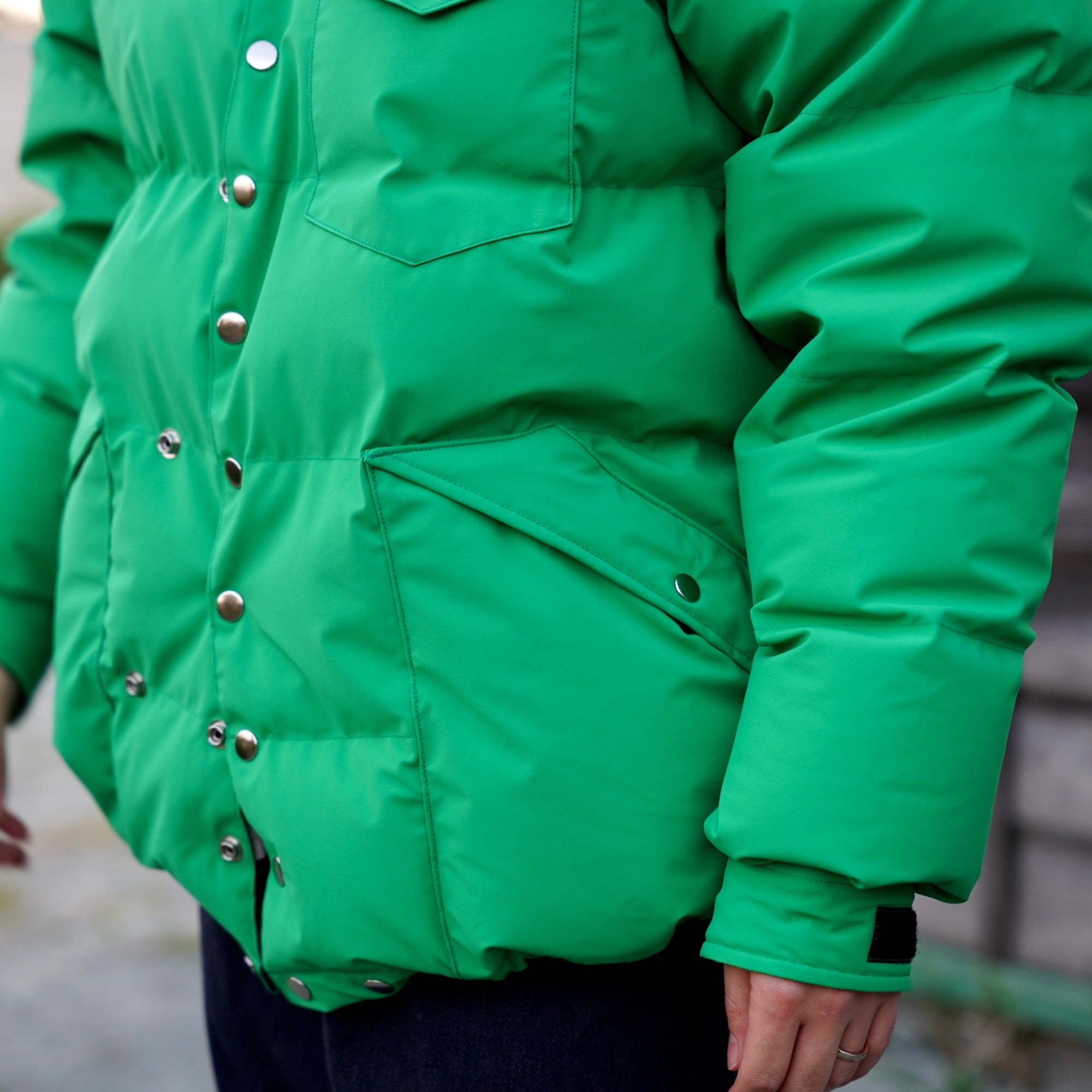 KLUANE MOUNTAINEERING / SNAP PARKA – Kelly Green – éhn