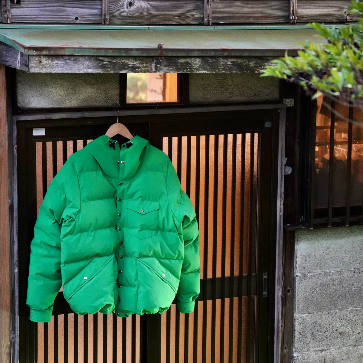 KLUANE MOUNTAINEERING / SNAP PARKA – Kelly Green – éhn
