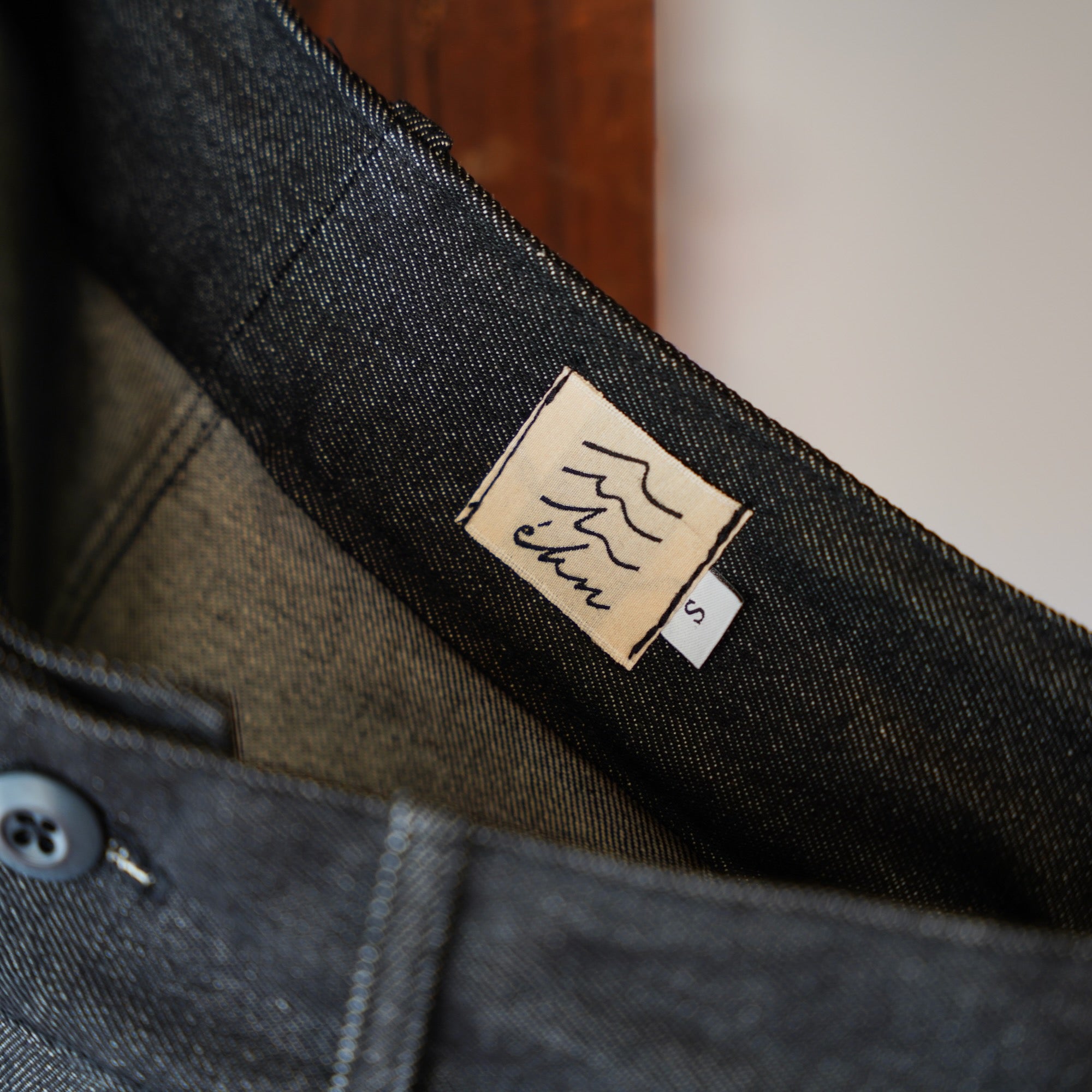 éhn Original / Tsukimidai Atelier Trousers - Black Denim
