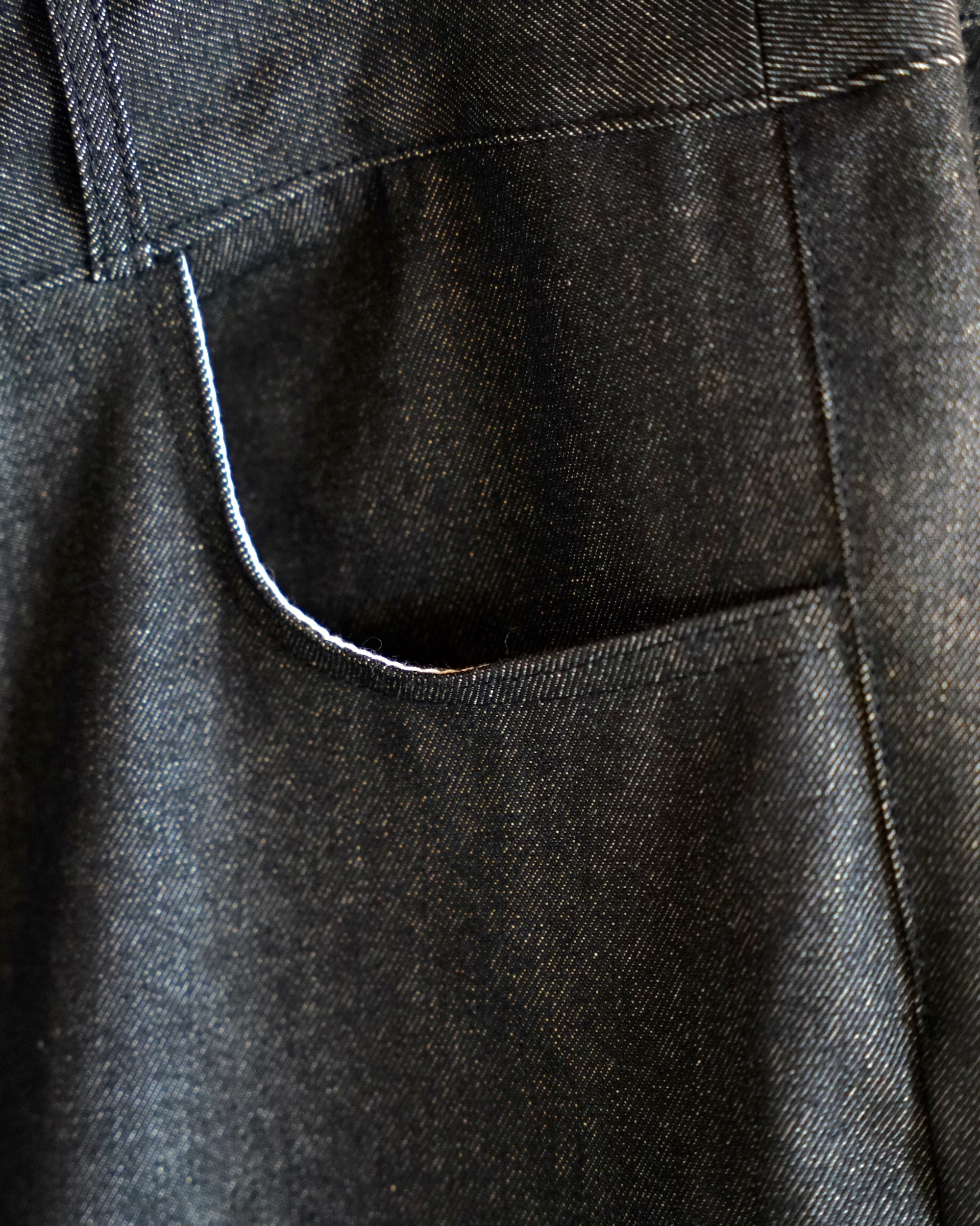 éhn Original / Tsukimidai Atelier Trousers - Black Denim