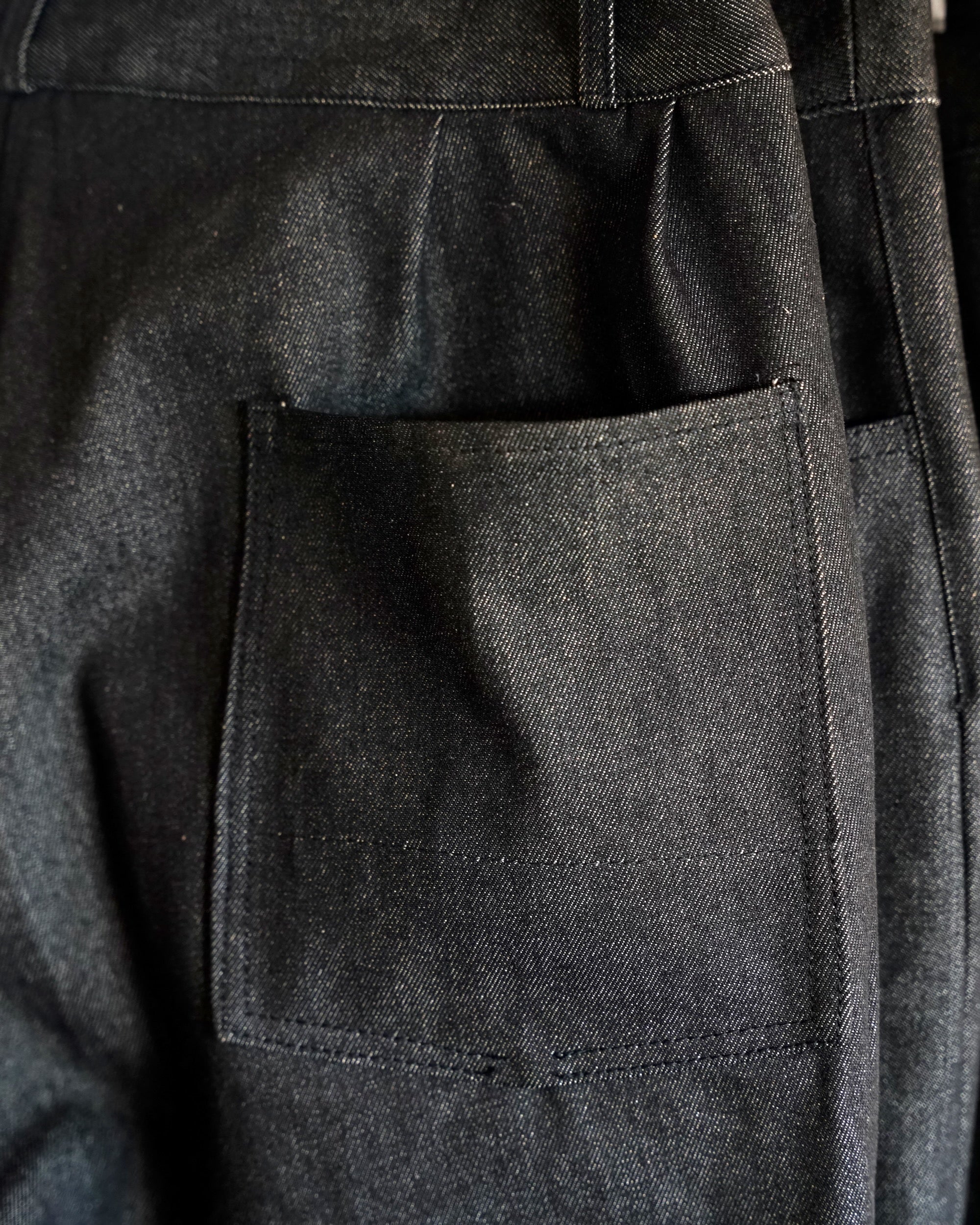 éhn Original / Tsukimidai Atelier Trousers - Black Denim