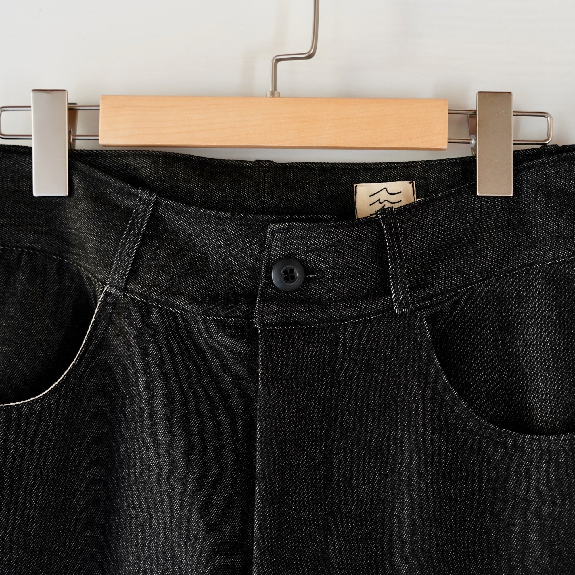 éhn Original / Tsukimidai Atelier Trousers - Black Denim