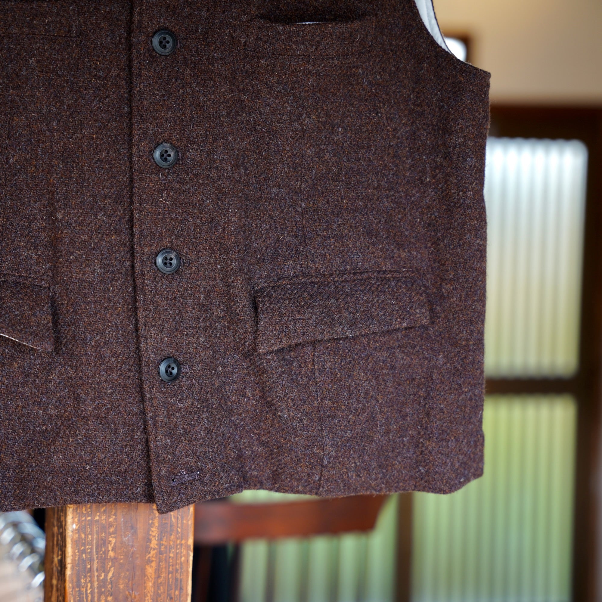 EESETT&Co / WAISTCOAT "FRANZ" - BROWN