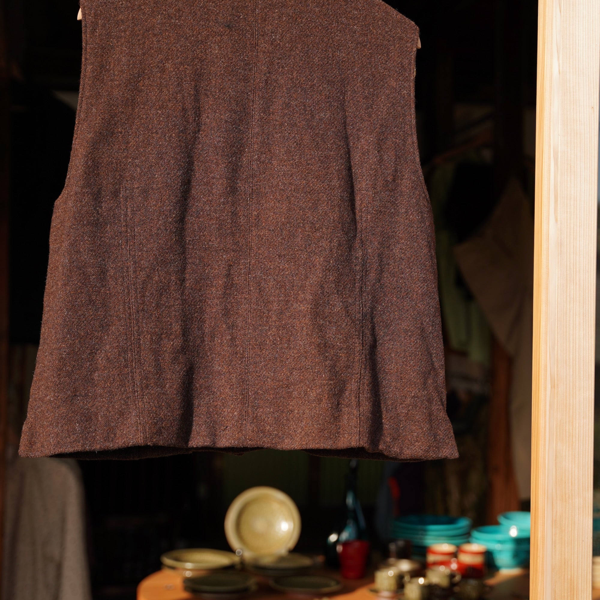 EESETT&Co / WAISTCOAT "FRANZ" - BROWN