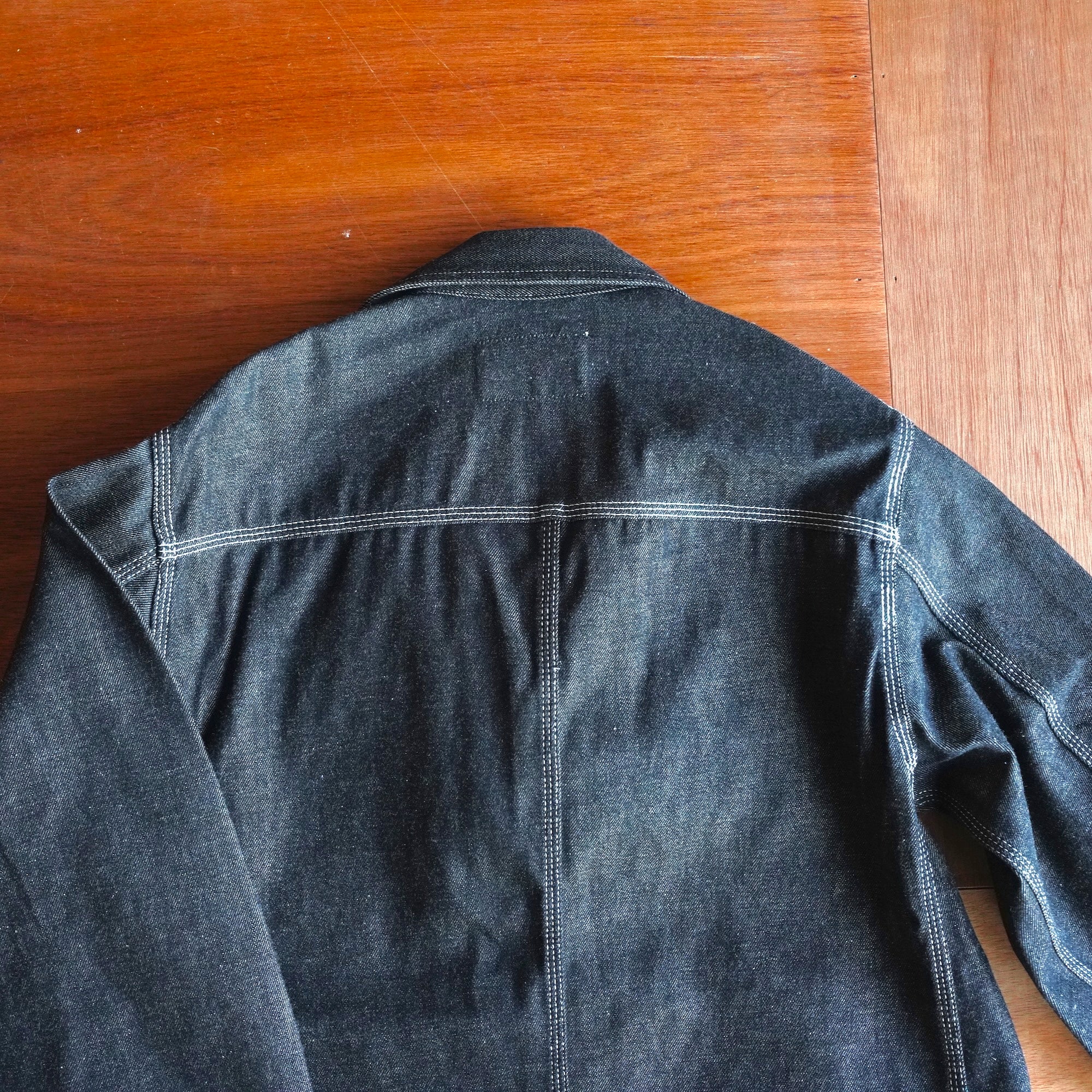 EESETT&Co / COVERALL JACKET "BENJAMIN" - BLACK DENIM