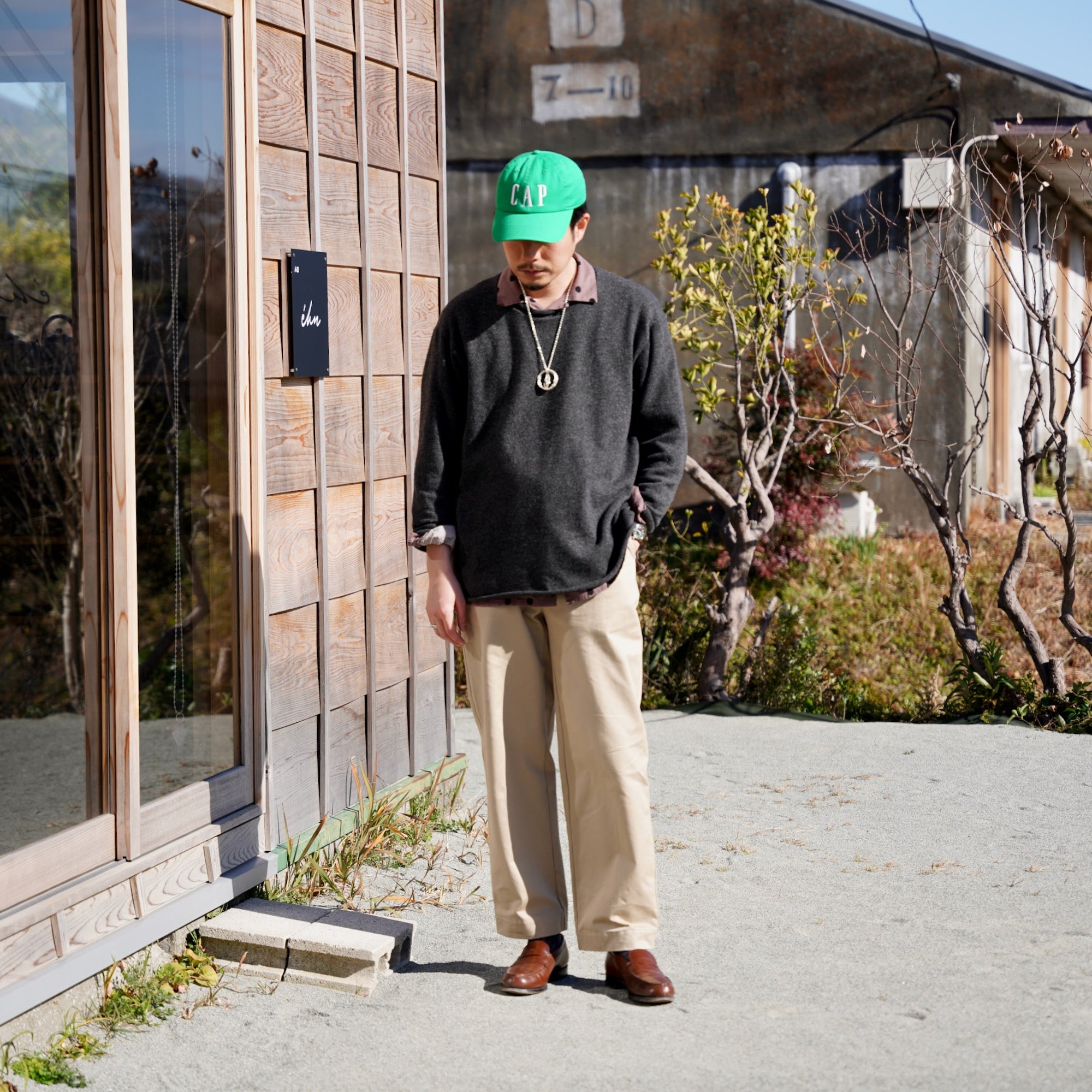 éhn Original / Tsukimidai Atelier Chino Trousers - Chino cloth, daily uniform