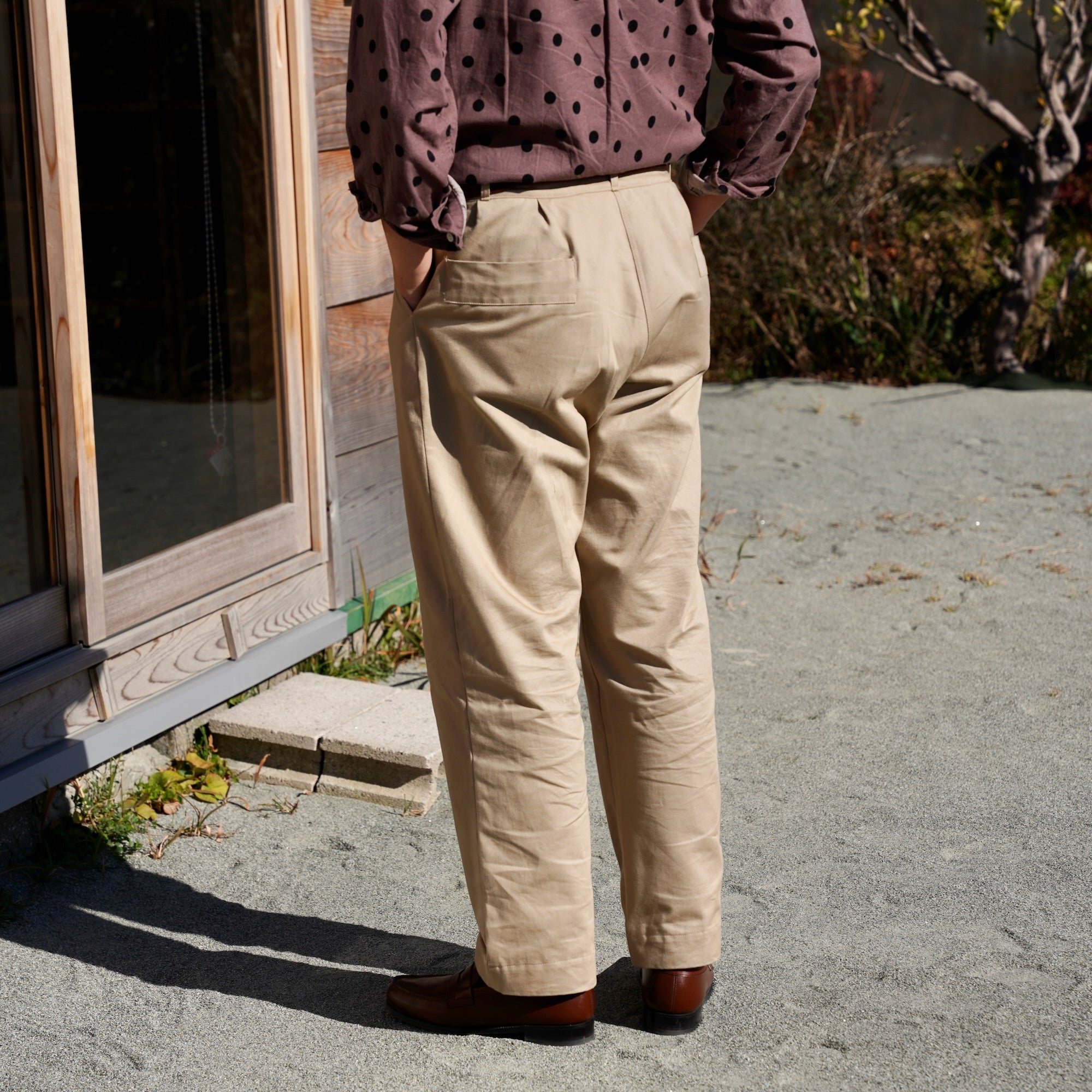éhn Original / Tsukimidai Atelier Chino Trousers - Chino cloth, daily uniform