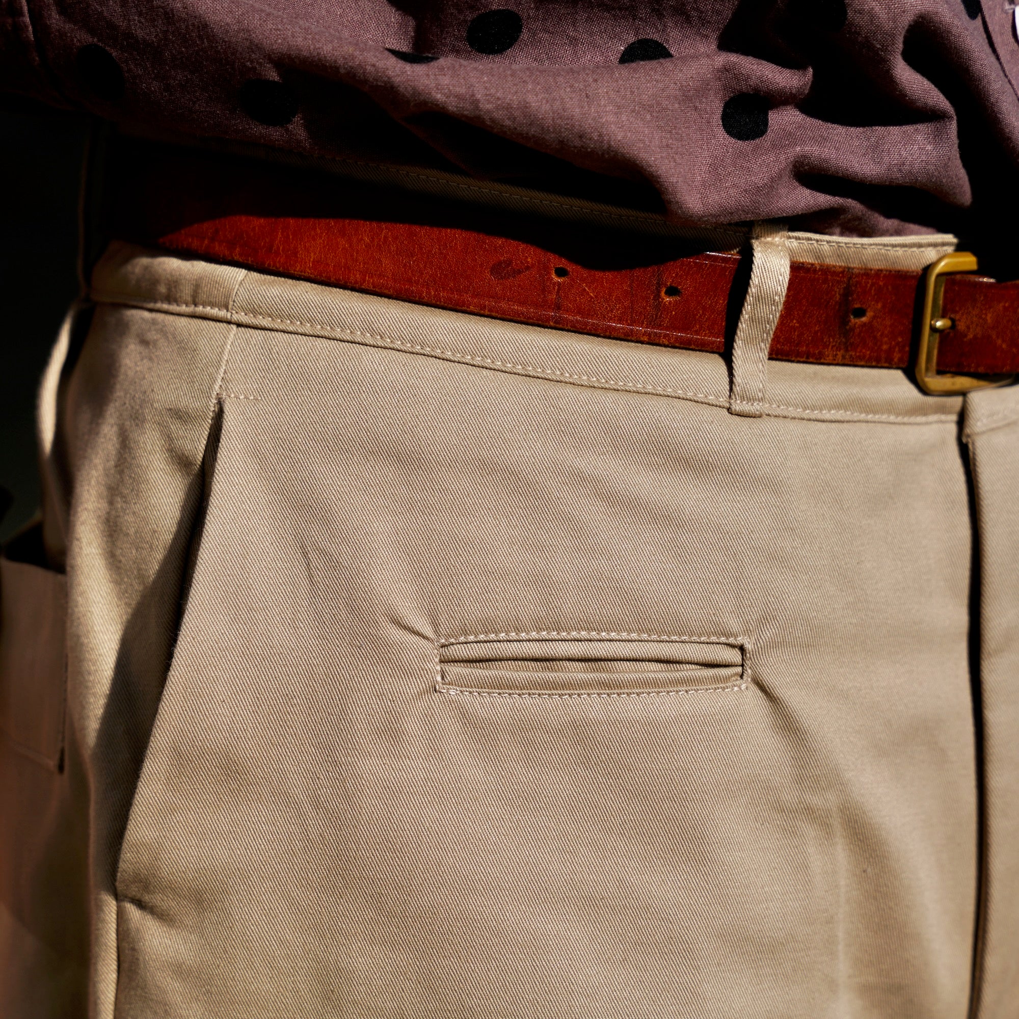 éhn Original / Tsukimidai Atelier Chino Trousers - Chino cloth, daily uniform